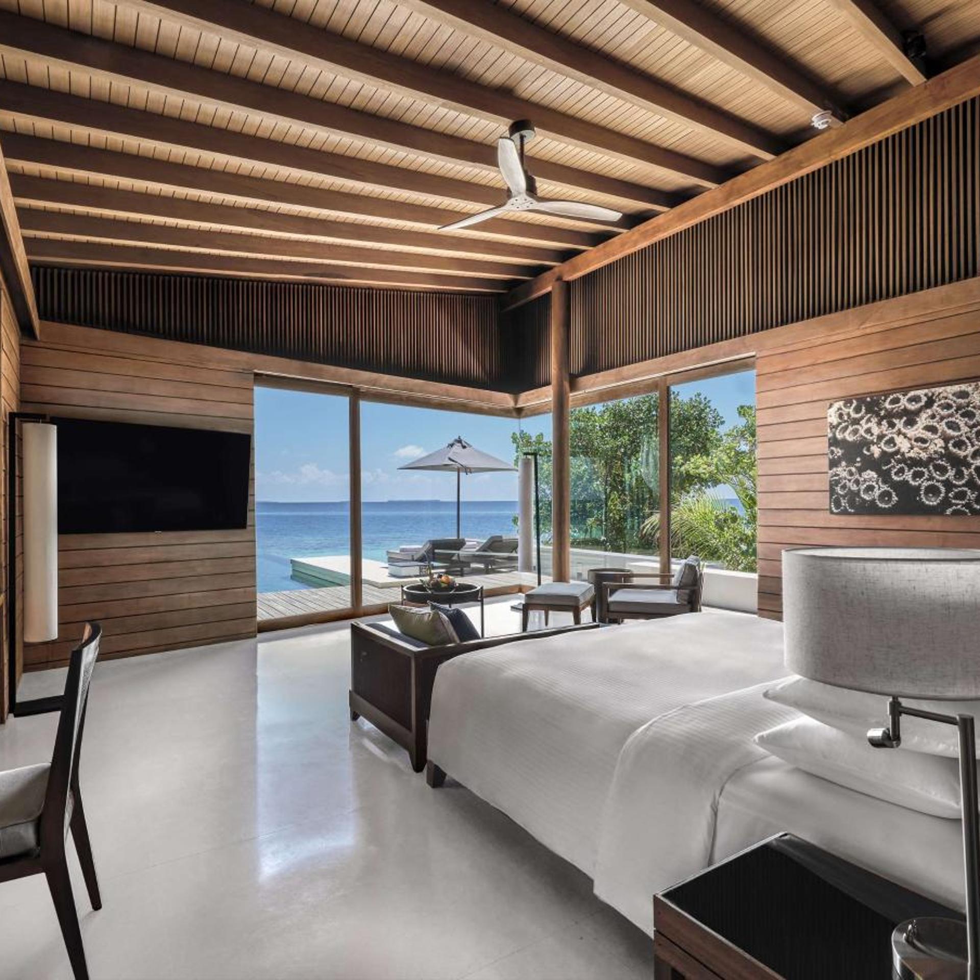 Pool, Deluxe, Villa, King Bed