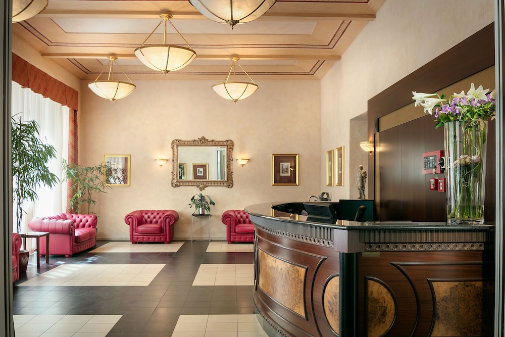 Lobby at Hotel Caesar Prague, PRAGUE