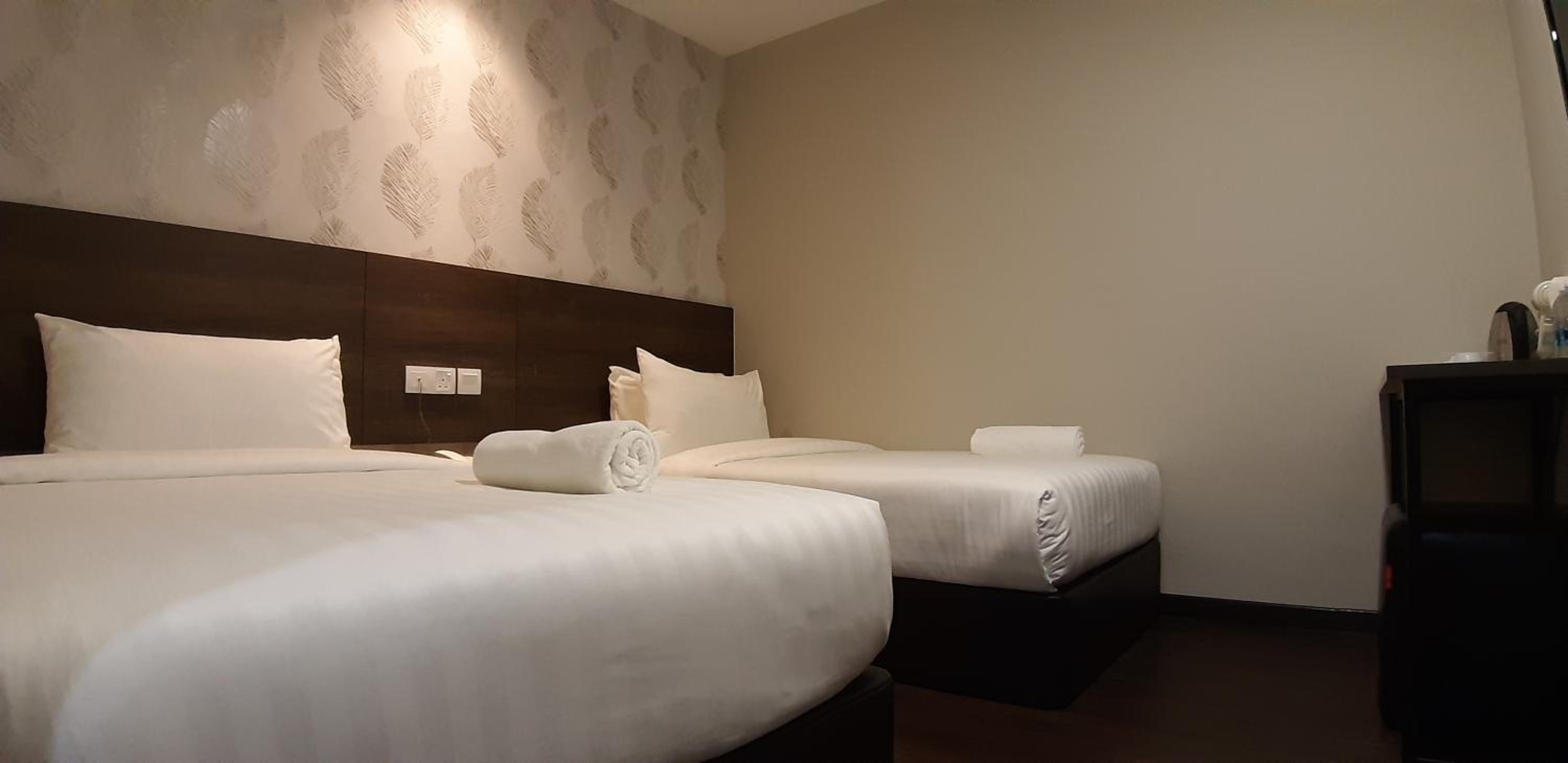 غرفة بسريرين منفصلين، Miico Hotel Mount Austin 10/10