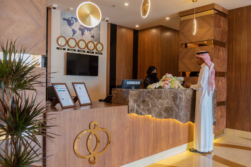 Lobby at Emerald hotel, JEDDAH
