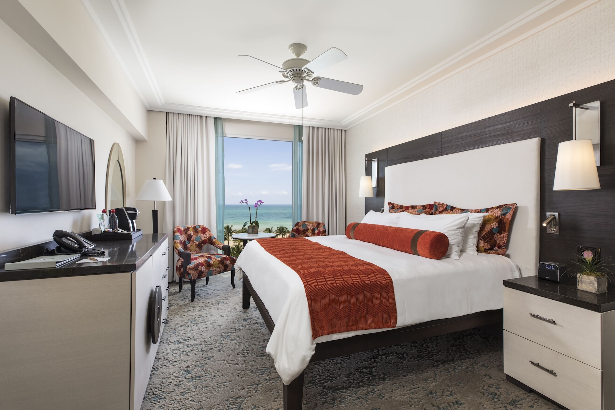 ROOM, KING BED, PARTIAL OCEAN VIEW