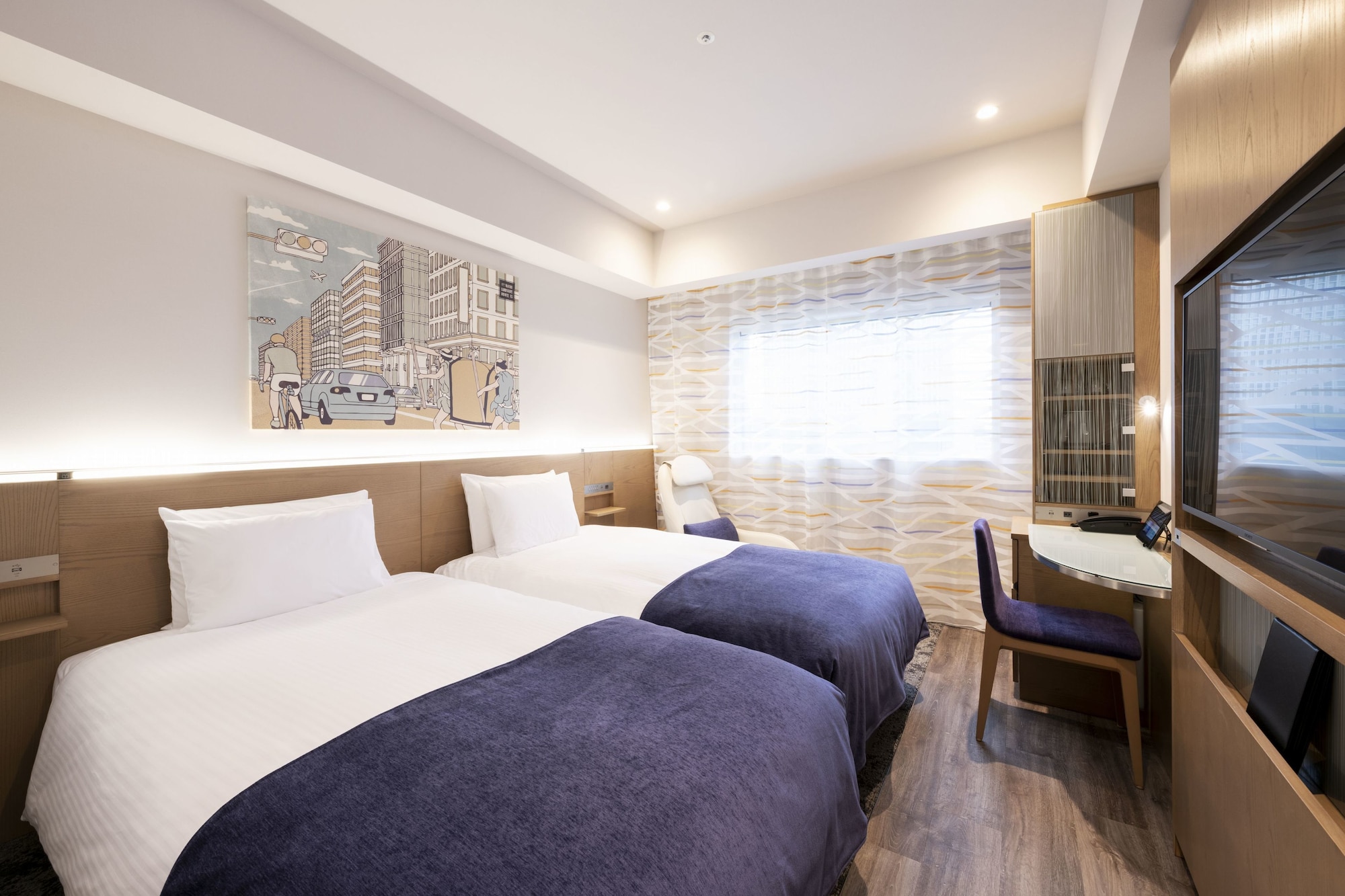ROOM, TWIN BEDS