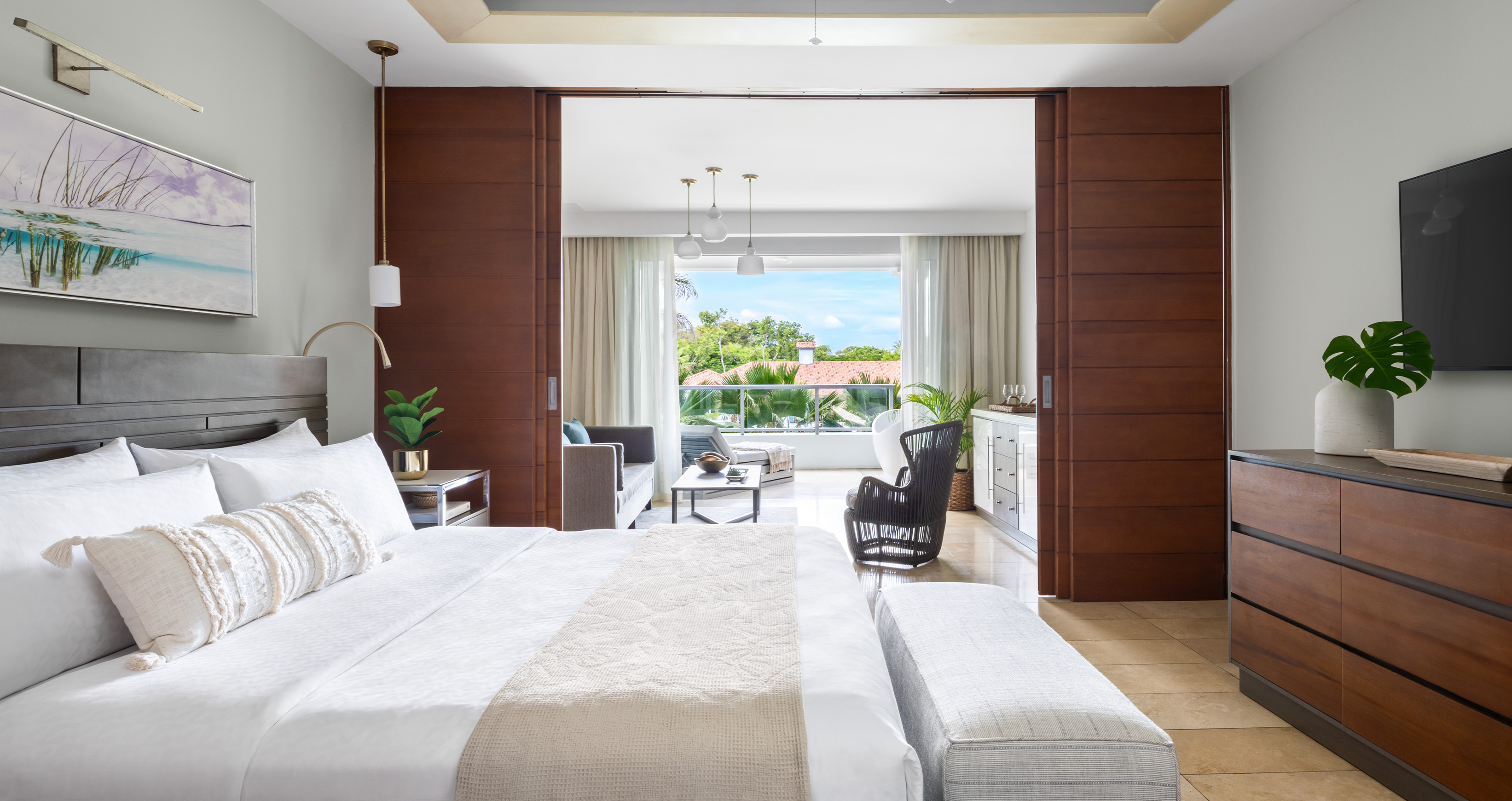 1 Bedroom, Royal, Lagoon, Tranquility, Suite, Sea Side, Butler, Balcony, Bathtub