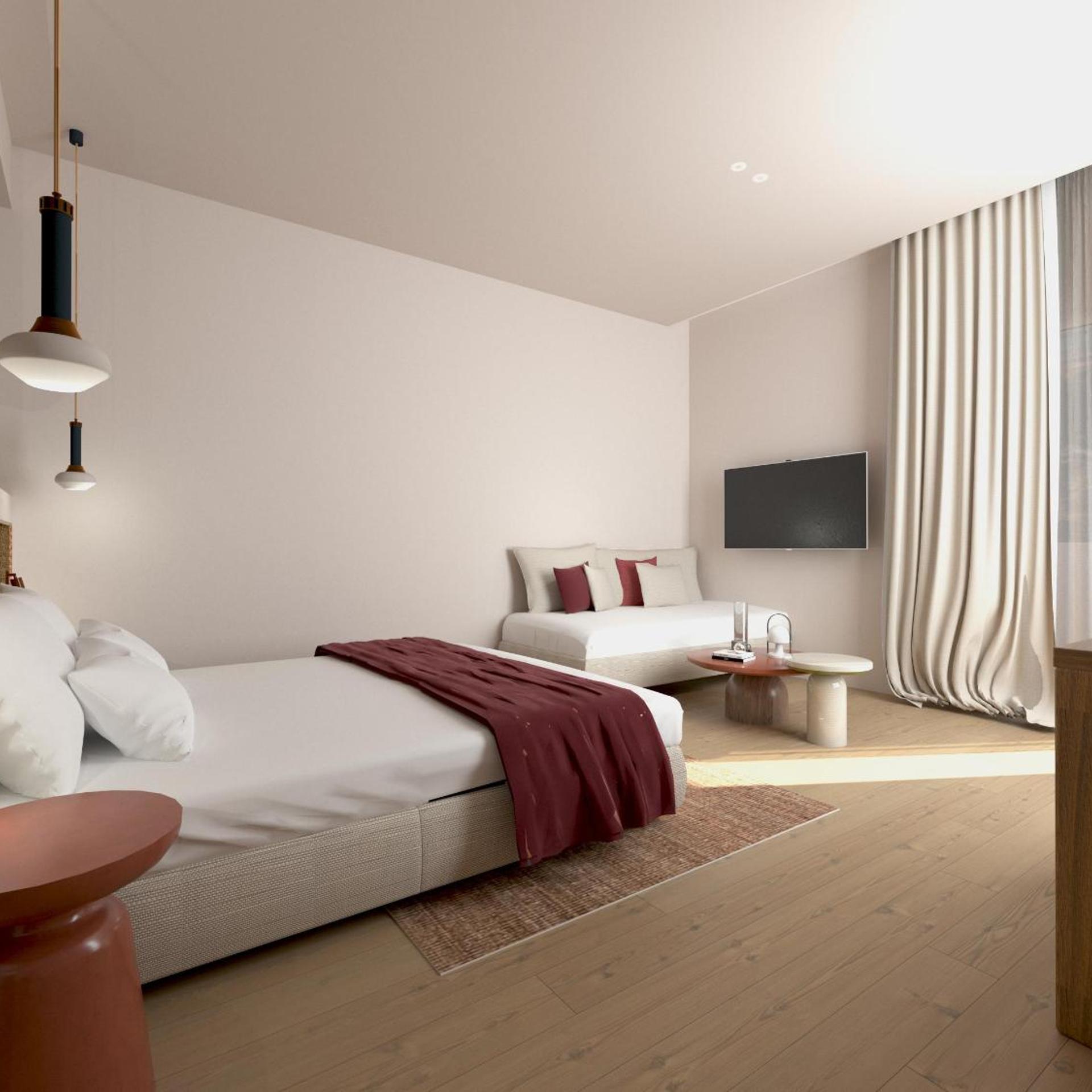 Junior Suite, Lateral Side Sea View