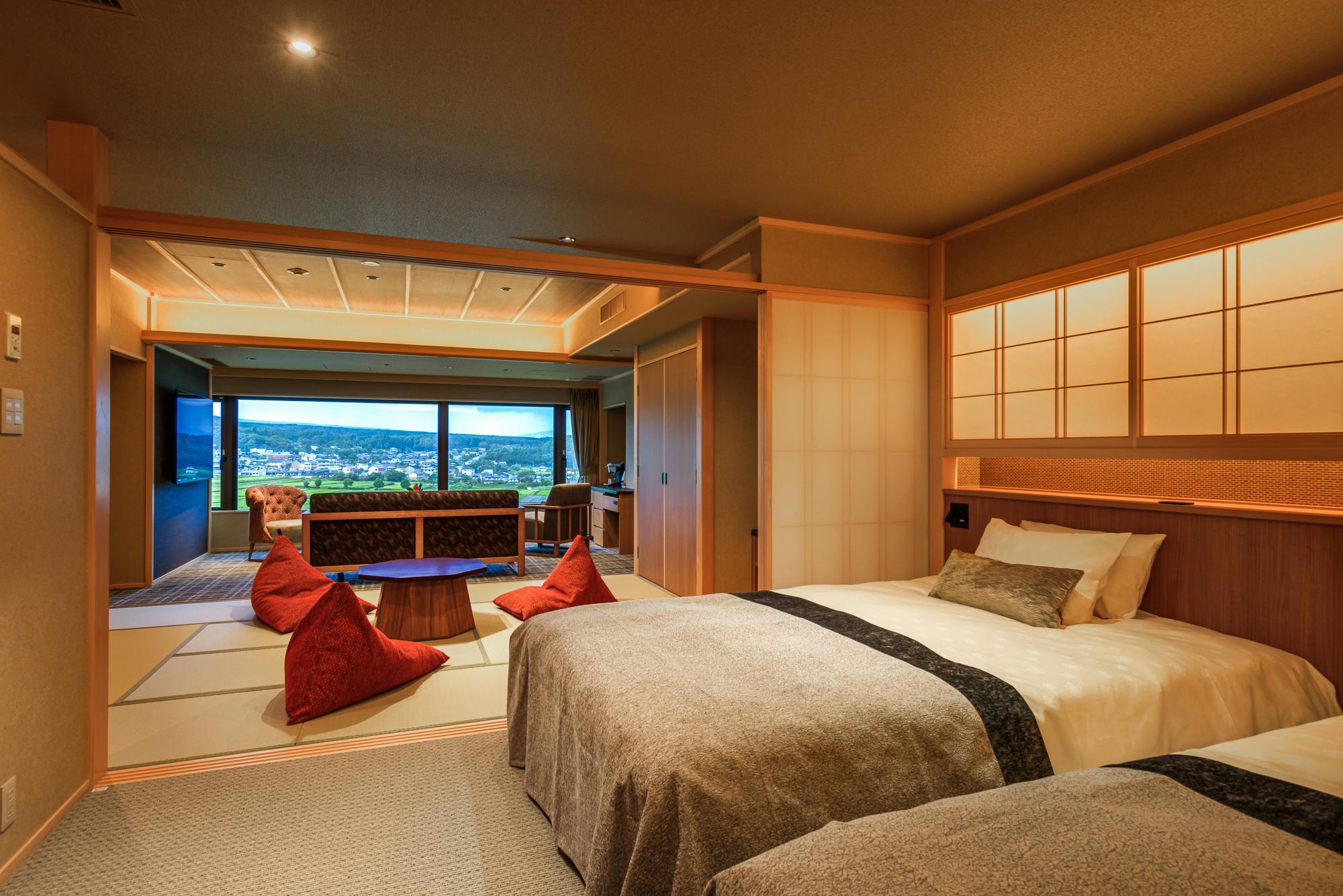 Japanese, Sanri, Suite, Mountain View, Outdoor Bath