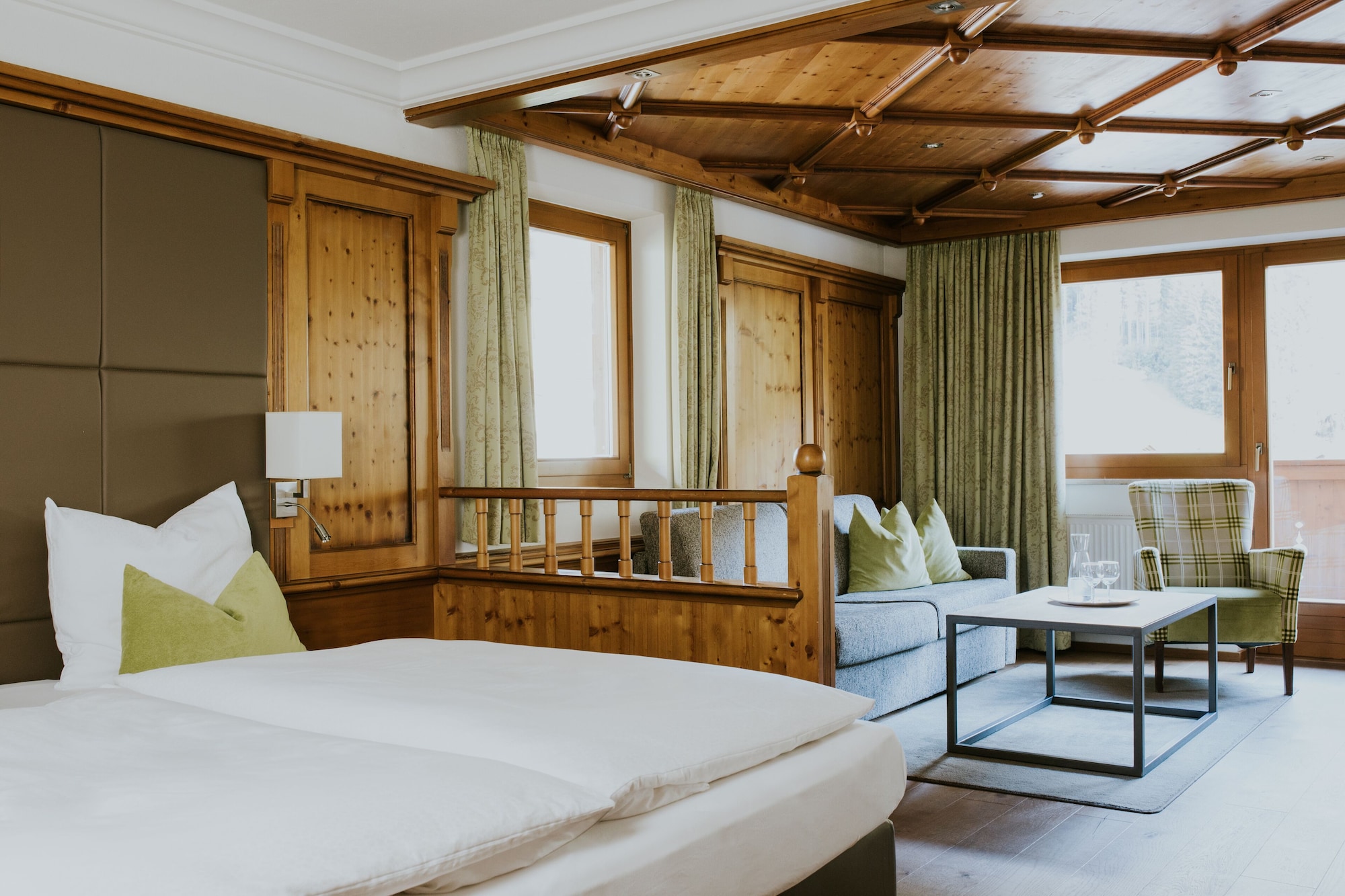 Apartment, Double Bed, Sofa, Balcony