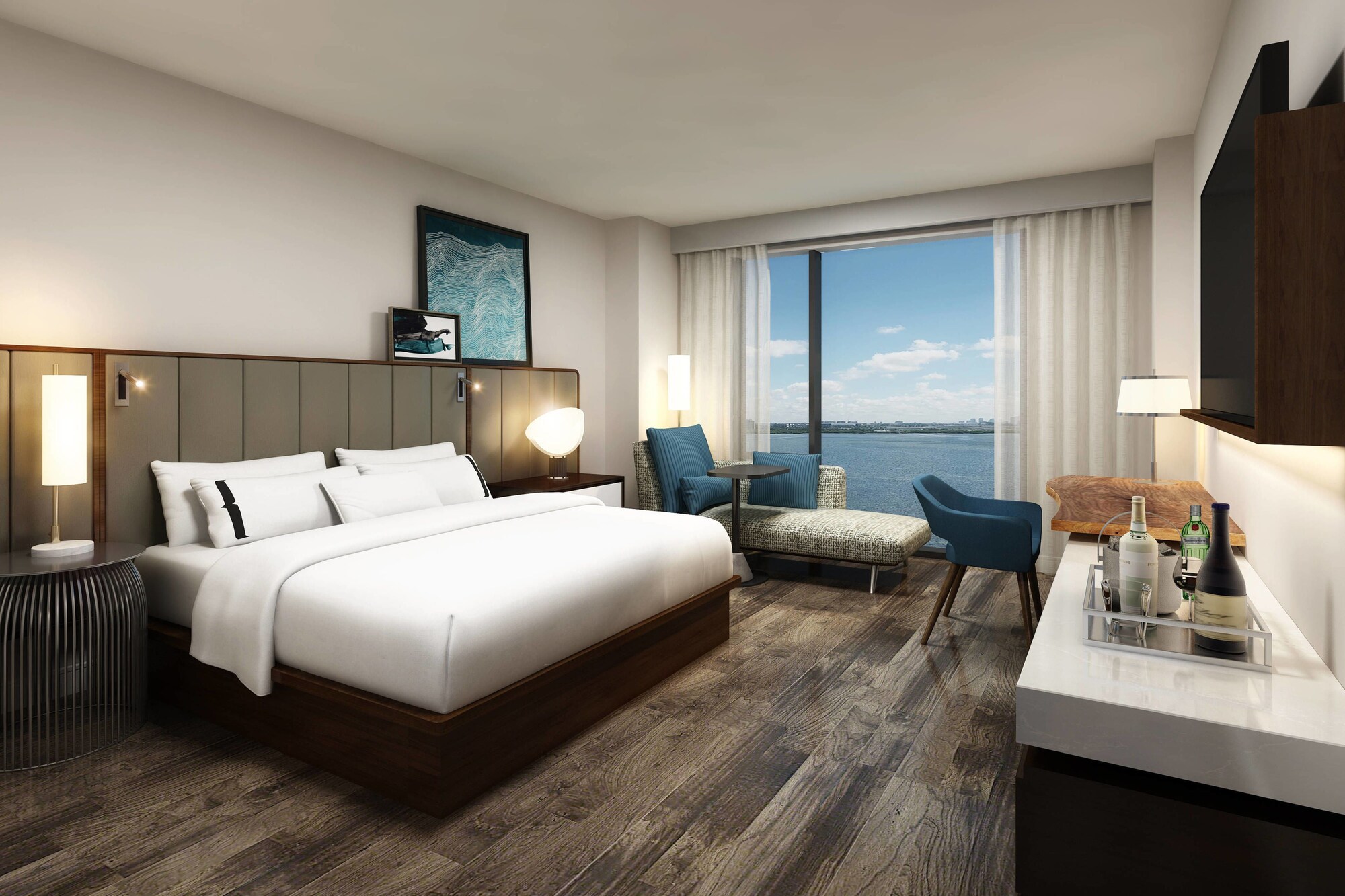 ROOM, KING BED, BAY VIEW
