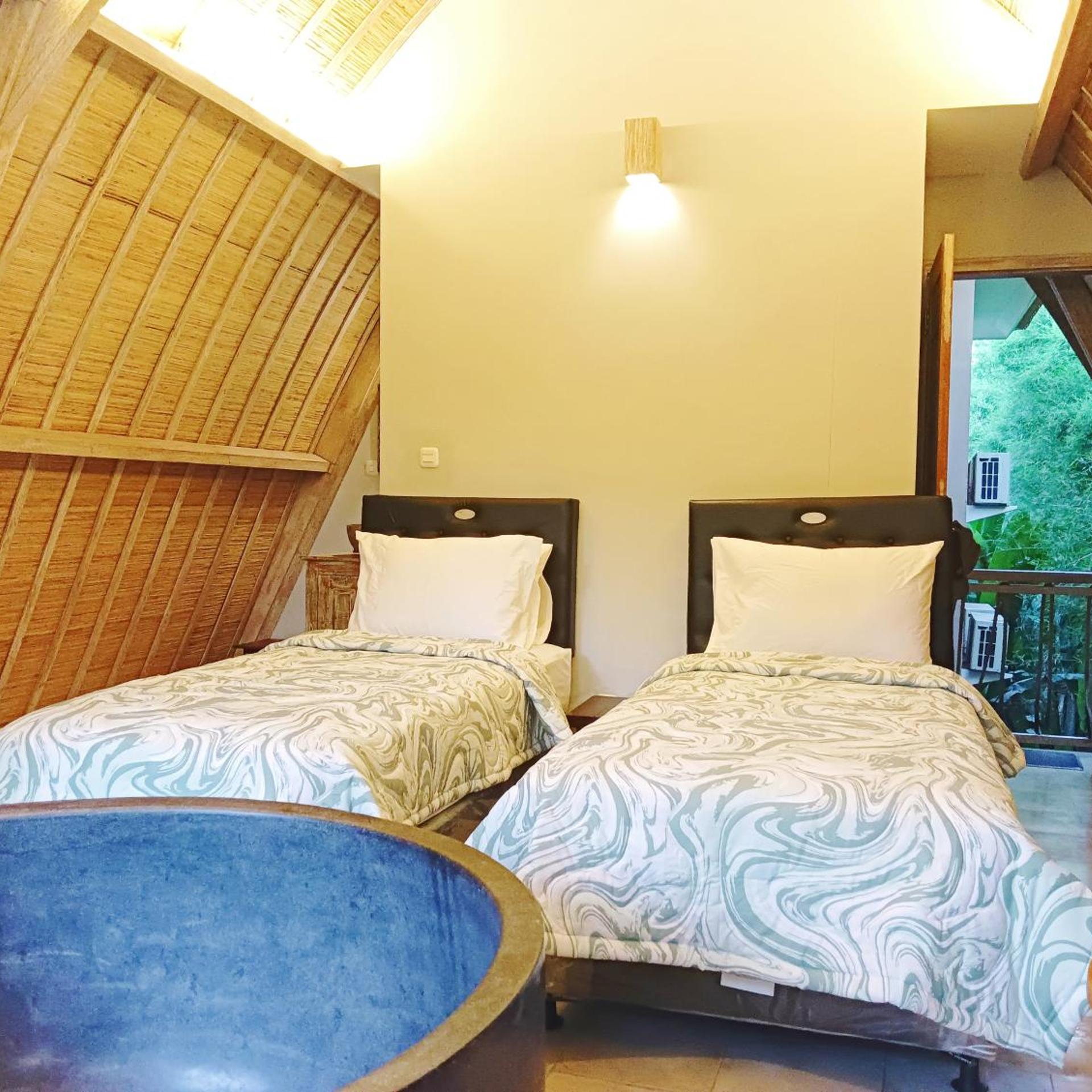 Room, Twin Beds, Balcony, Ubad Retreat 2/8