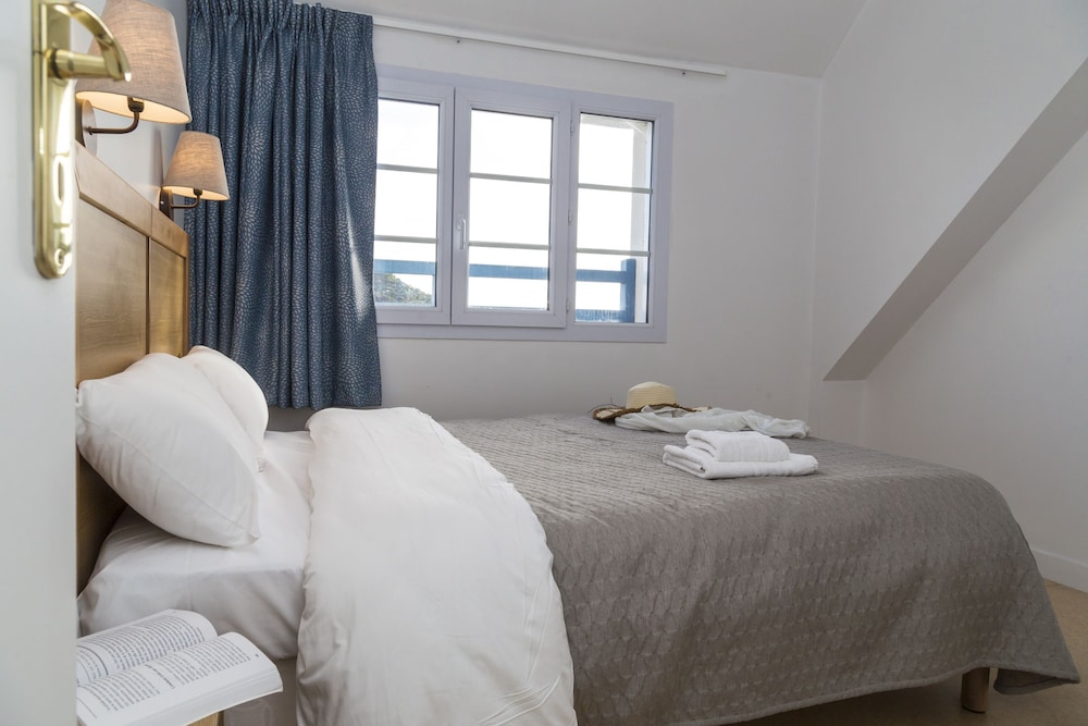 شقة بسرير بطابقين بإطلالة على البحر بغرفة نوم واحدة مع سرير سحّاب إضافي