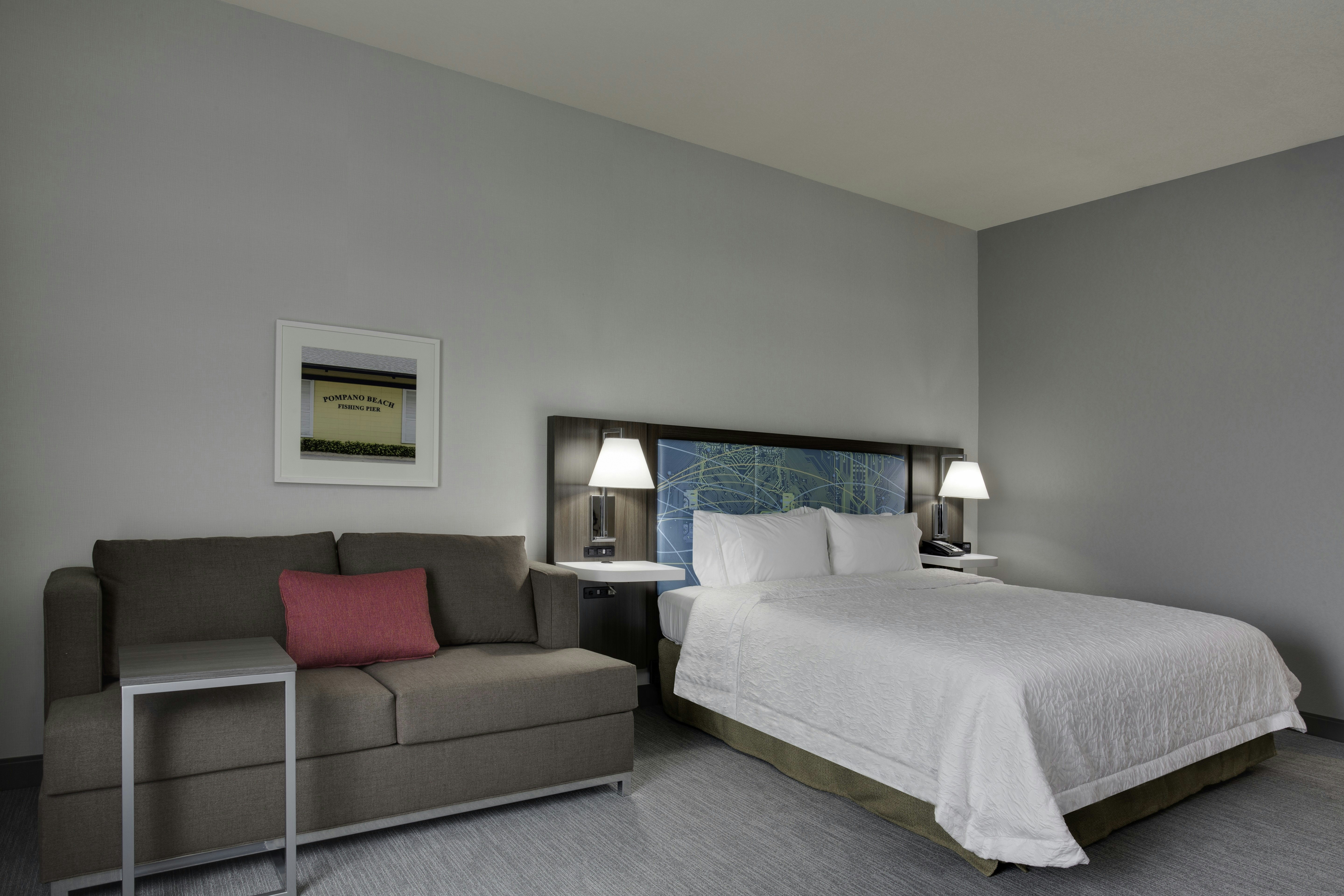 Room, King Bed, Sofa, Accessible