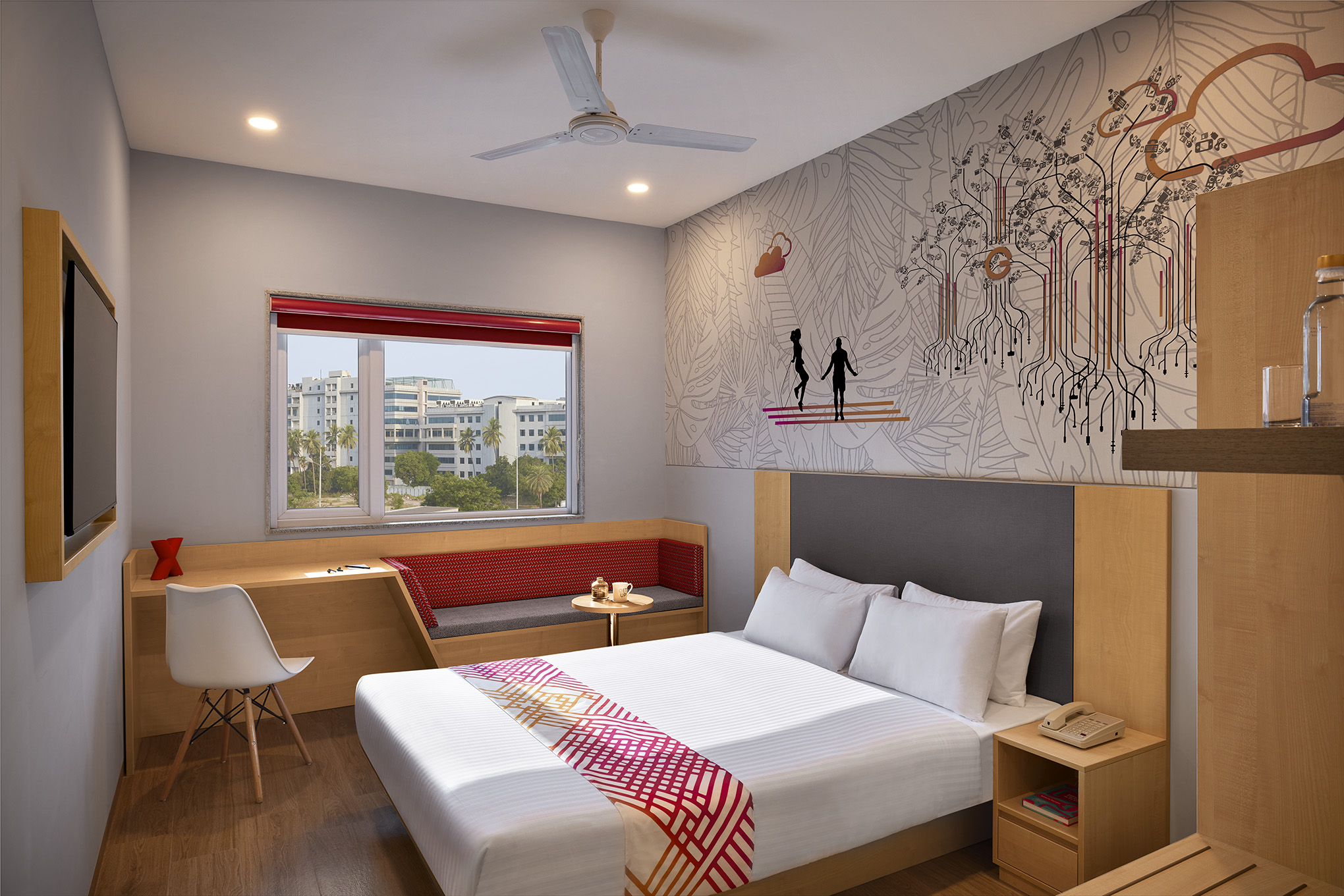 Executive, Single, Queen Bed