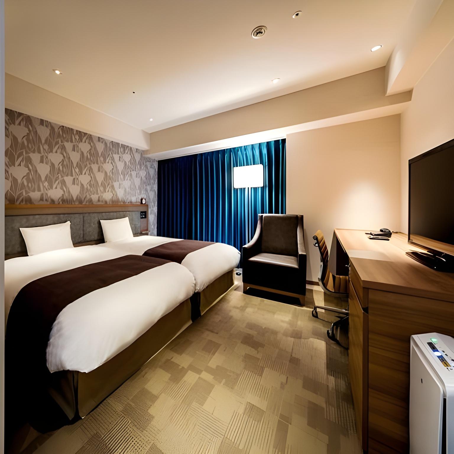 Hollywood, Standard, Single, Twin Beds, Smoking