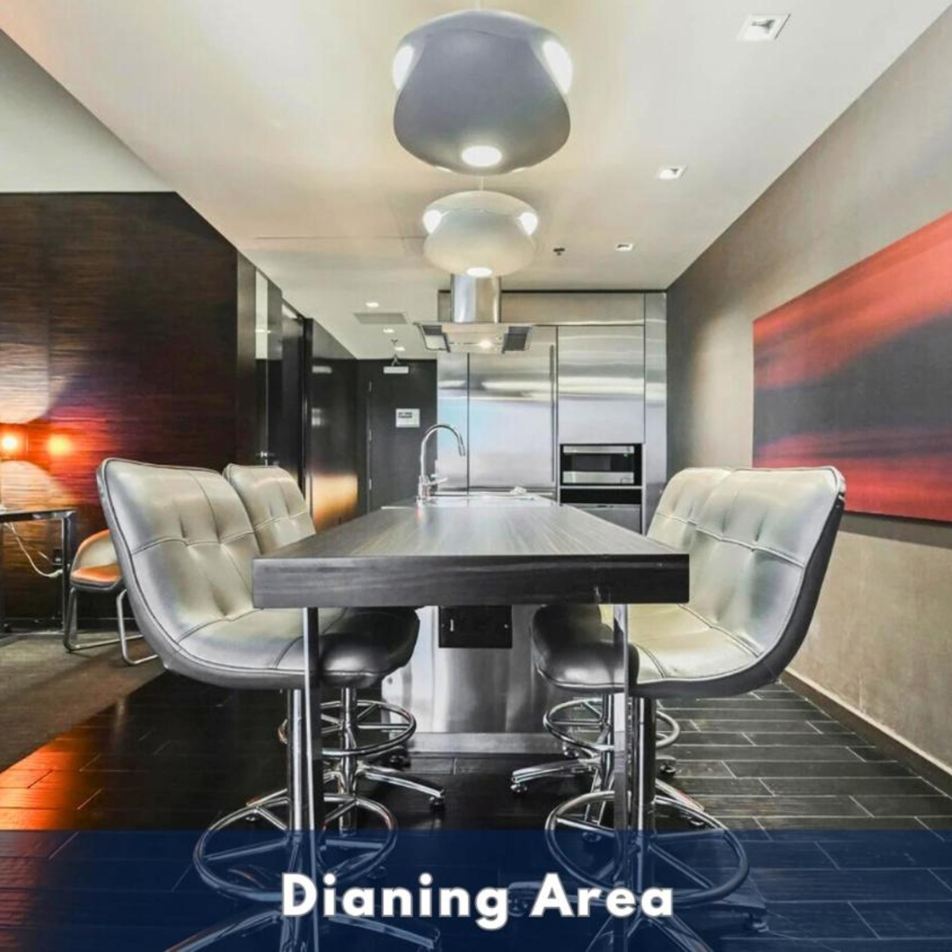 1 Bedroom Balcony Collection Living Room & Jet Tub Bath - StripSuite Palms Place Hotel 21/31