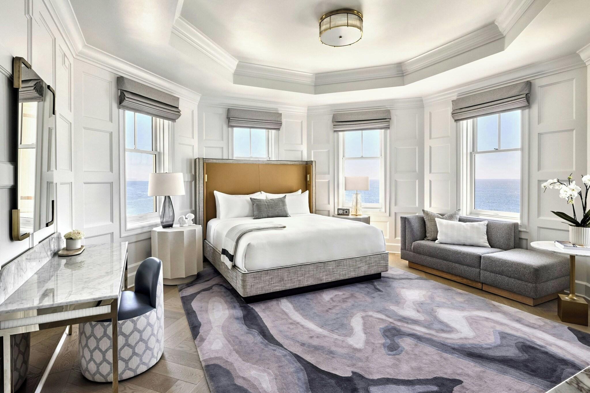 جناح بسرير كينج بإطلالة على البحر، The Ritz Carlton Half Moon Bay 2/10