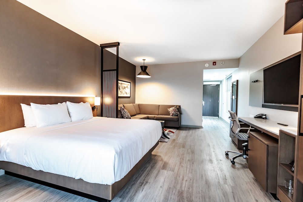 Room, King Bed, Sofa, Accessible