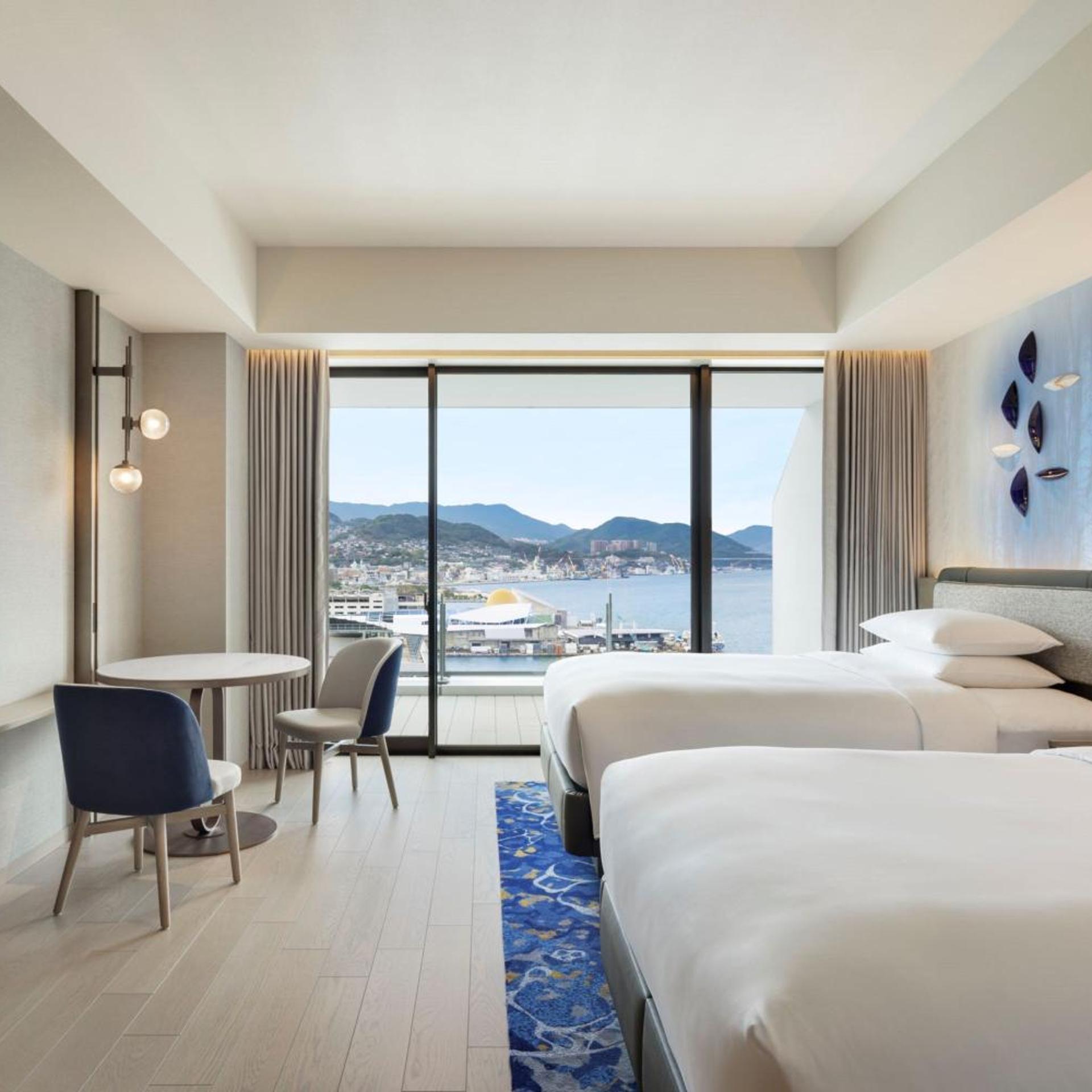 Premium, 2 Double Beds, Harbour View