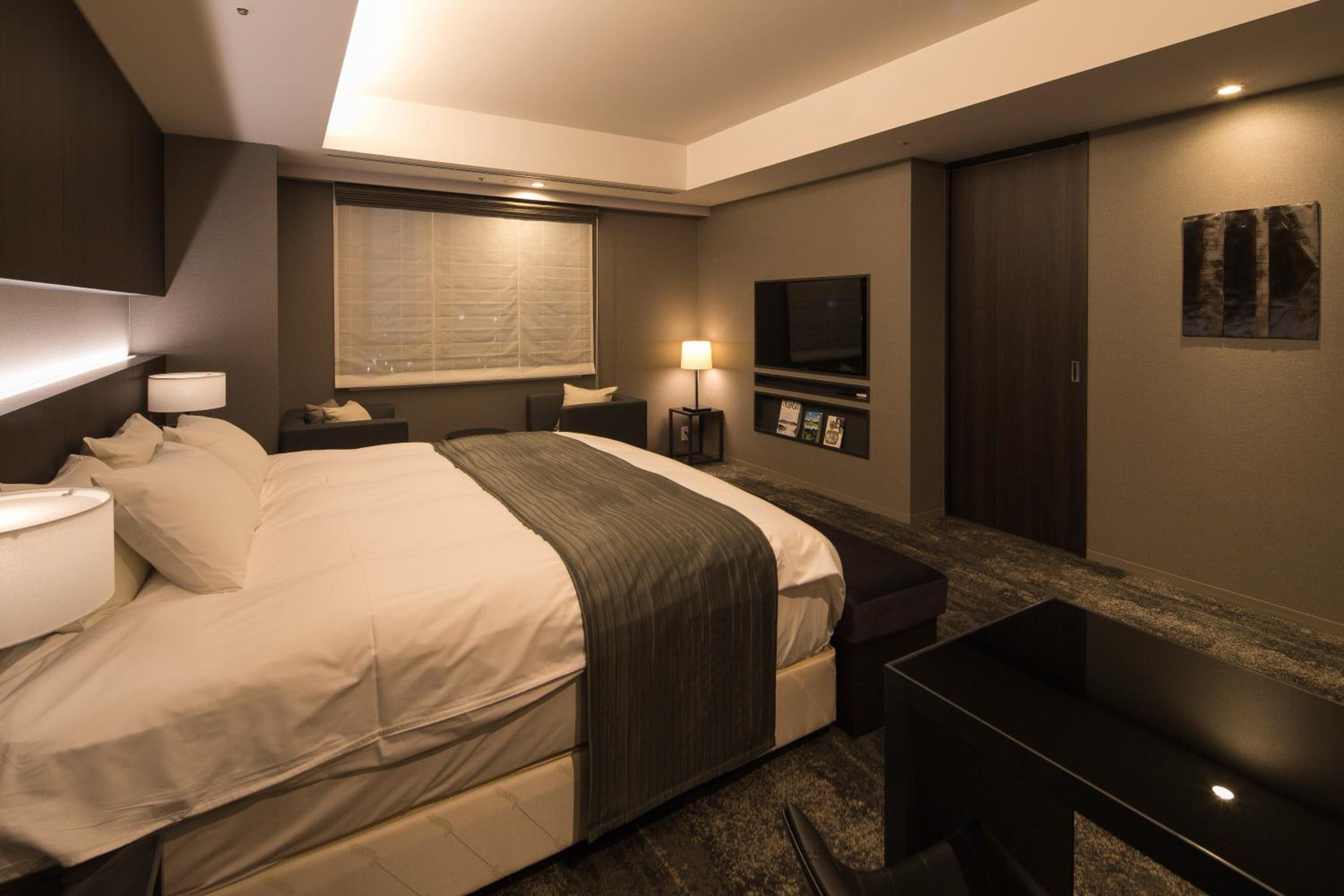 غرفة تنفيذية بسرير كينج، Hotel Granbinario Komatsu 3/10