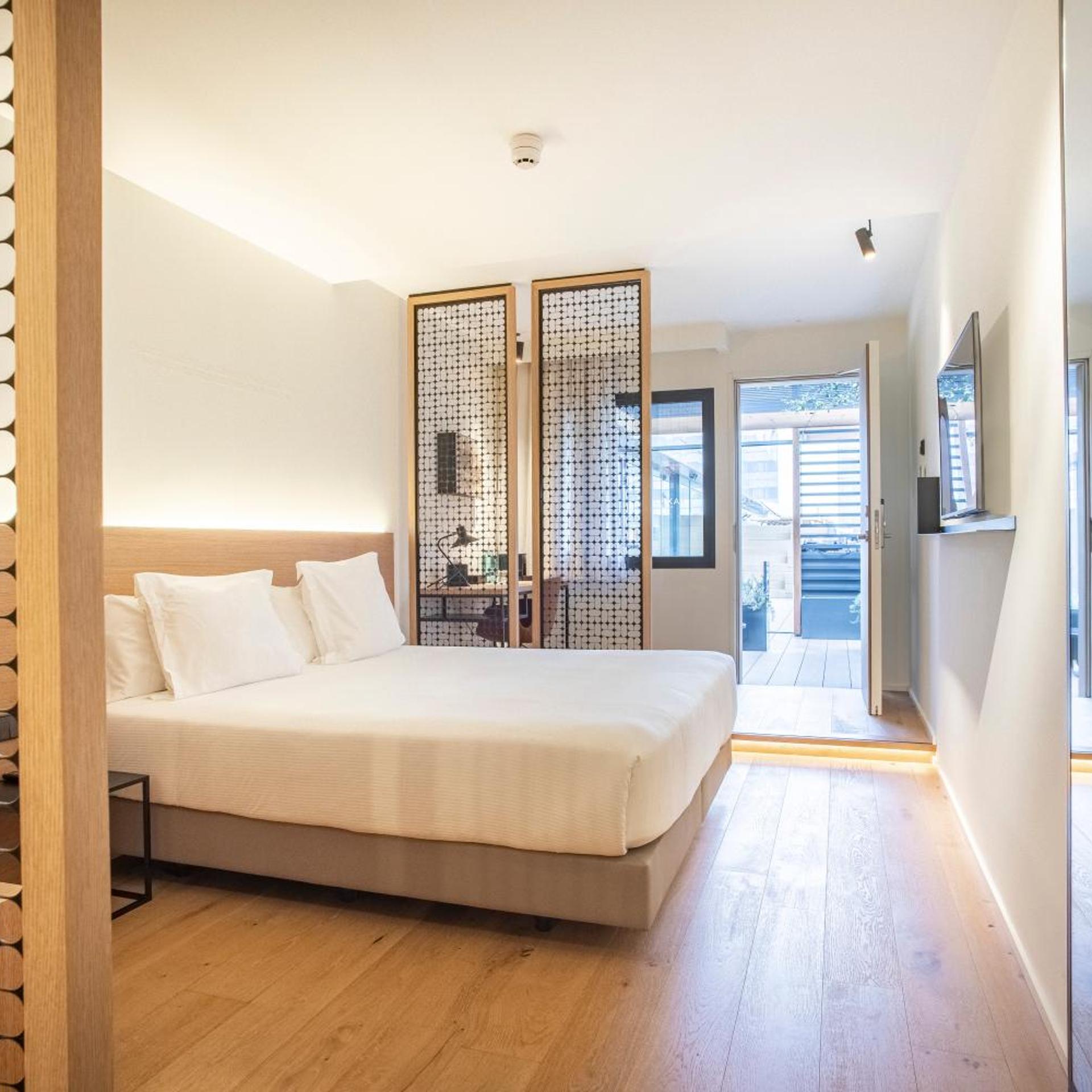 Room, Double Bed, Garden View