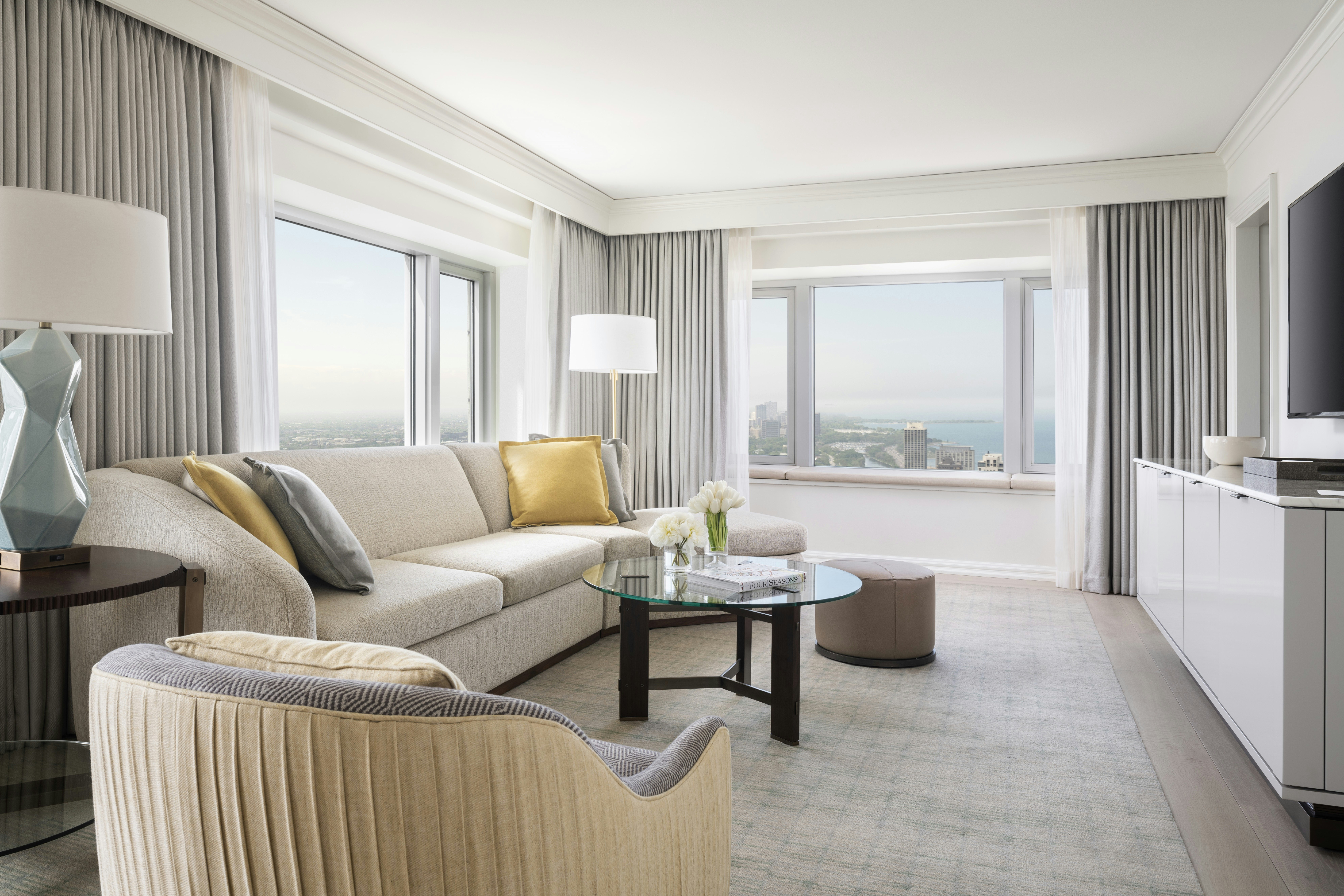 جناح بسرير كينج بغرفة نوم واحدة، Four Seasons Hotel Chicago 3/3