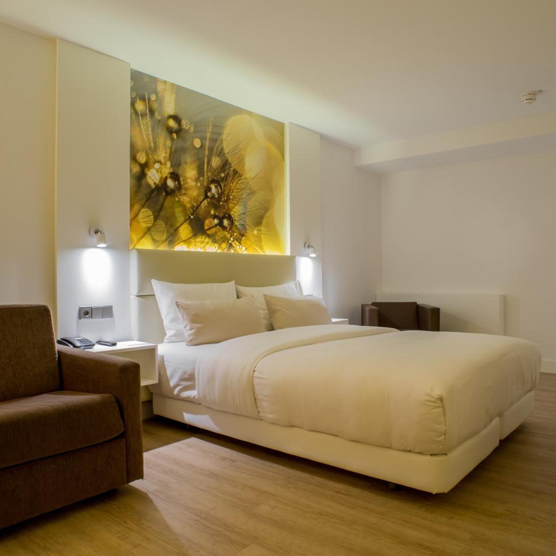 غرفة سوبيريور بسرير مزدوج بشرفة، Taste Hotel Heidenheim 2/6