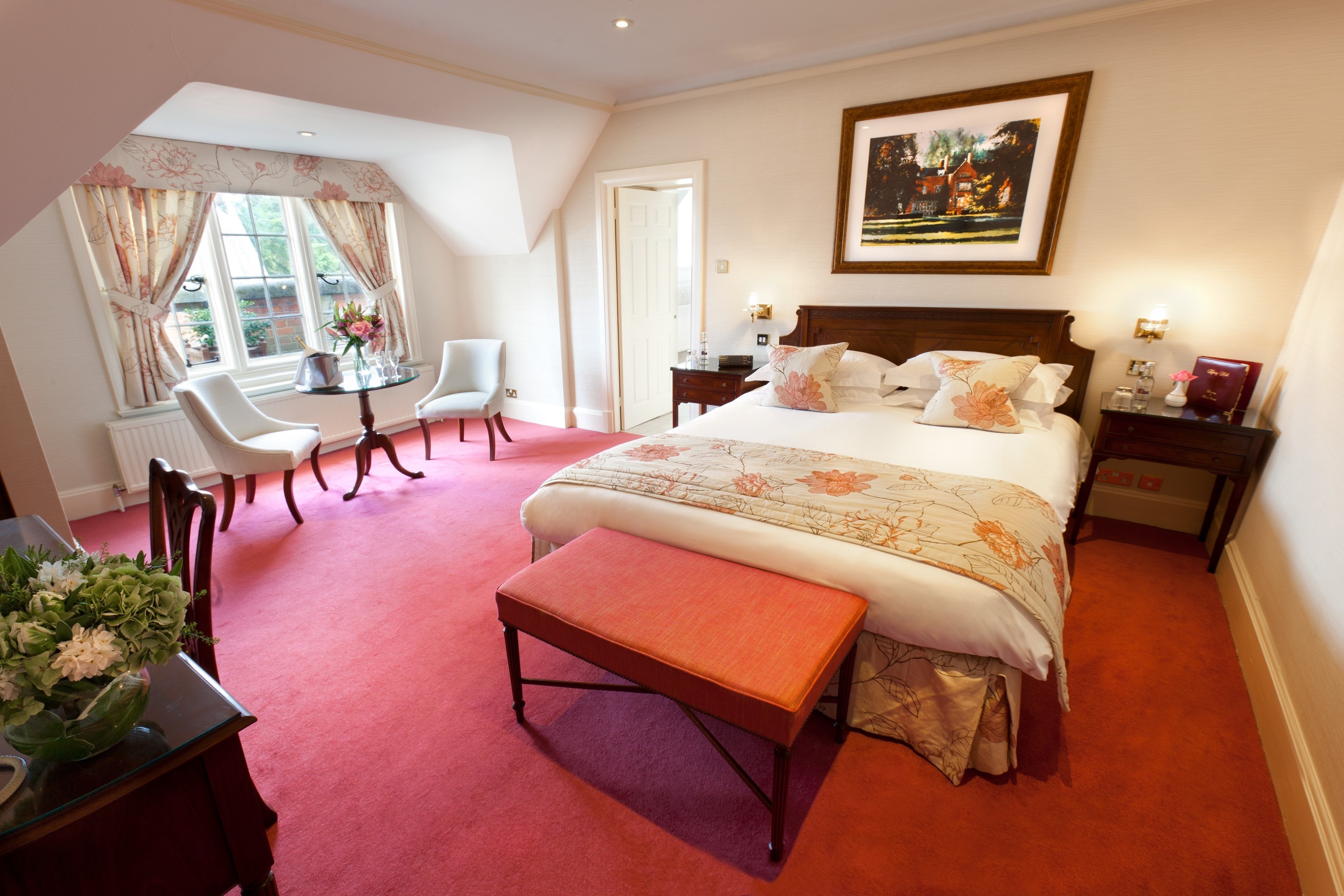 غرفة ديلوكس بسرير مزدوج، Tylney Hall 2/4