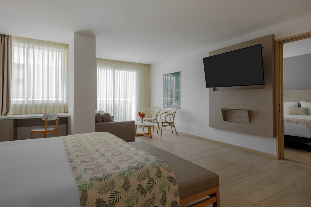 غرفة ديلوكس بسرير كوين، Mercure Santa Marta Emile 9/10