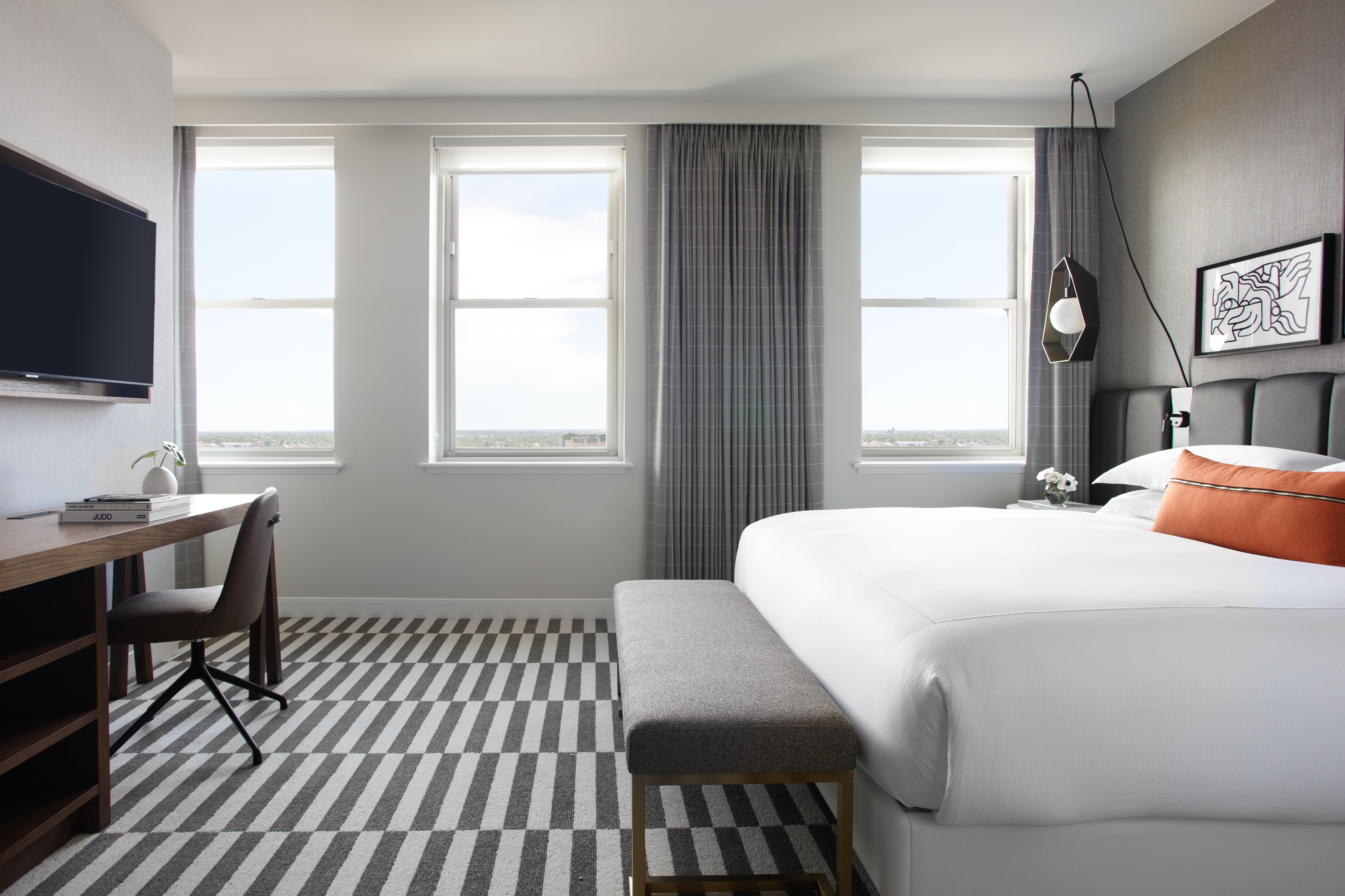 جناح بإطلالة على المدينة بغرفة نوم واحدة، Kimpton Harper Fort Worth 3/7