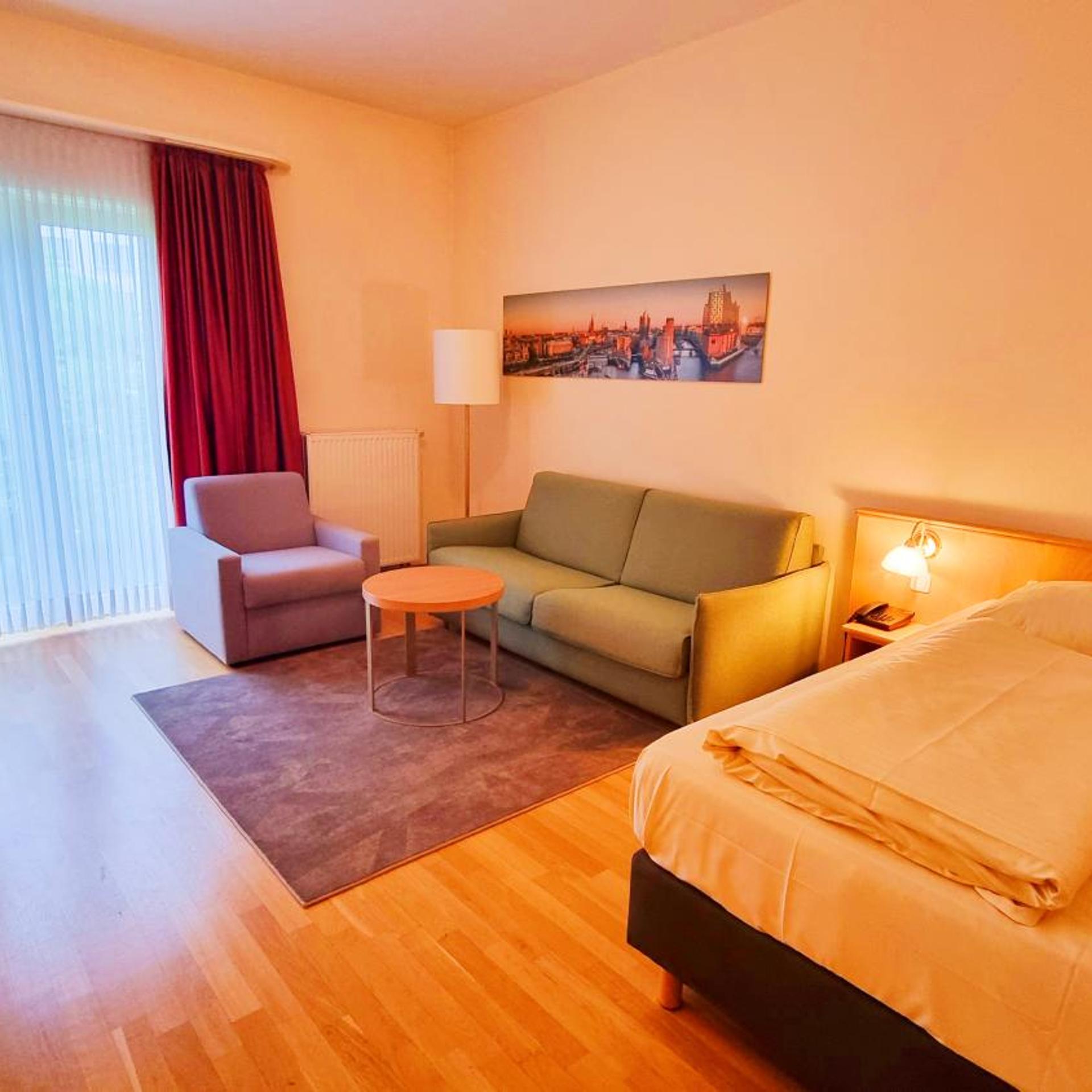 غرفة مفردة كبيرة