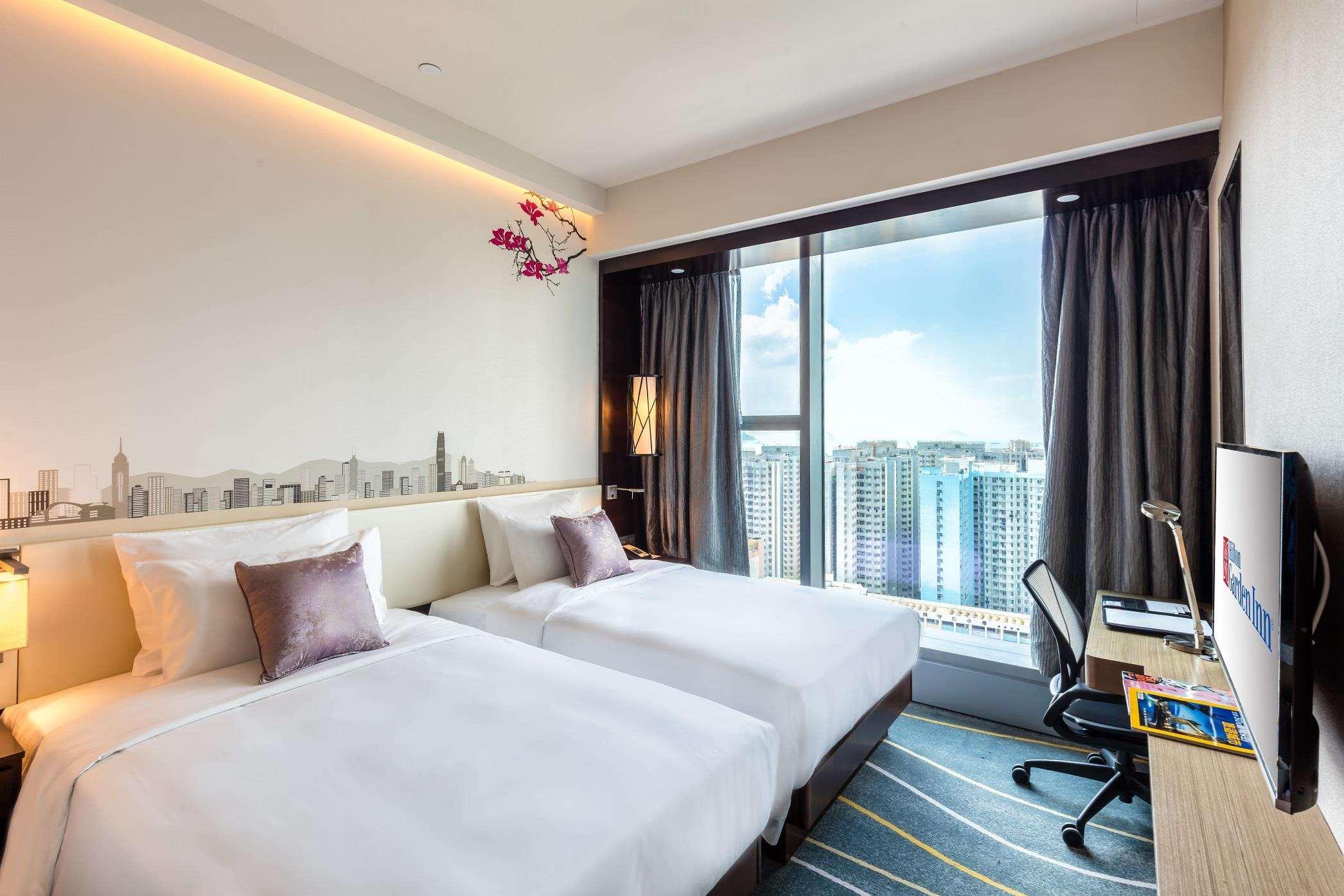 GUEST ROOM, TWIN BEDS, GARDEN VIEW, HIGH FLOOR