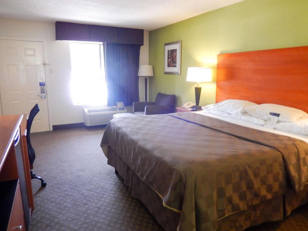1 King Bed - Non-Smoking, Micfridge