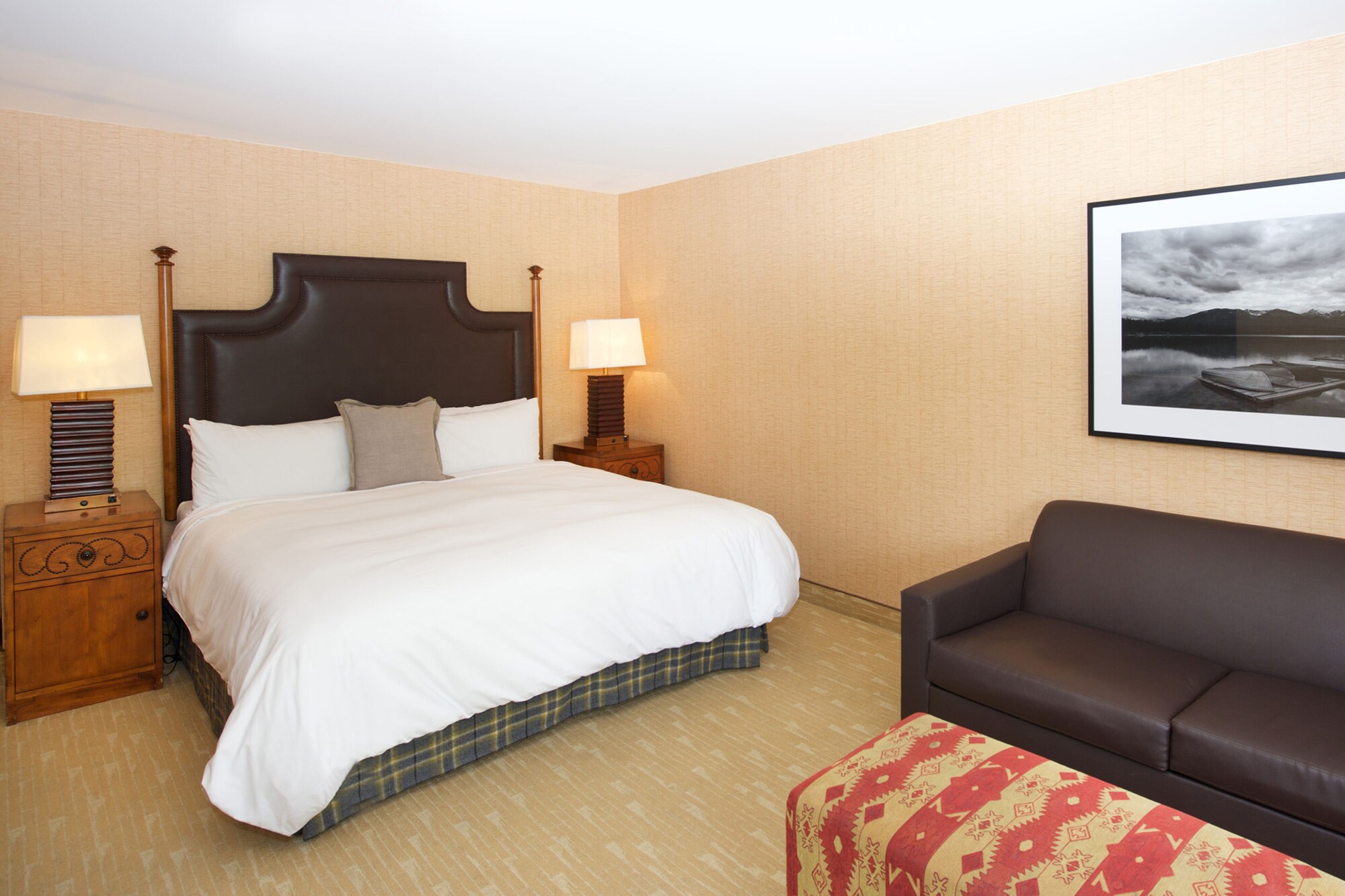 ROOM, KING BED, LAKE SIDE, SOFA, BALCONY