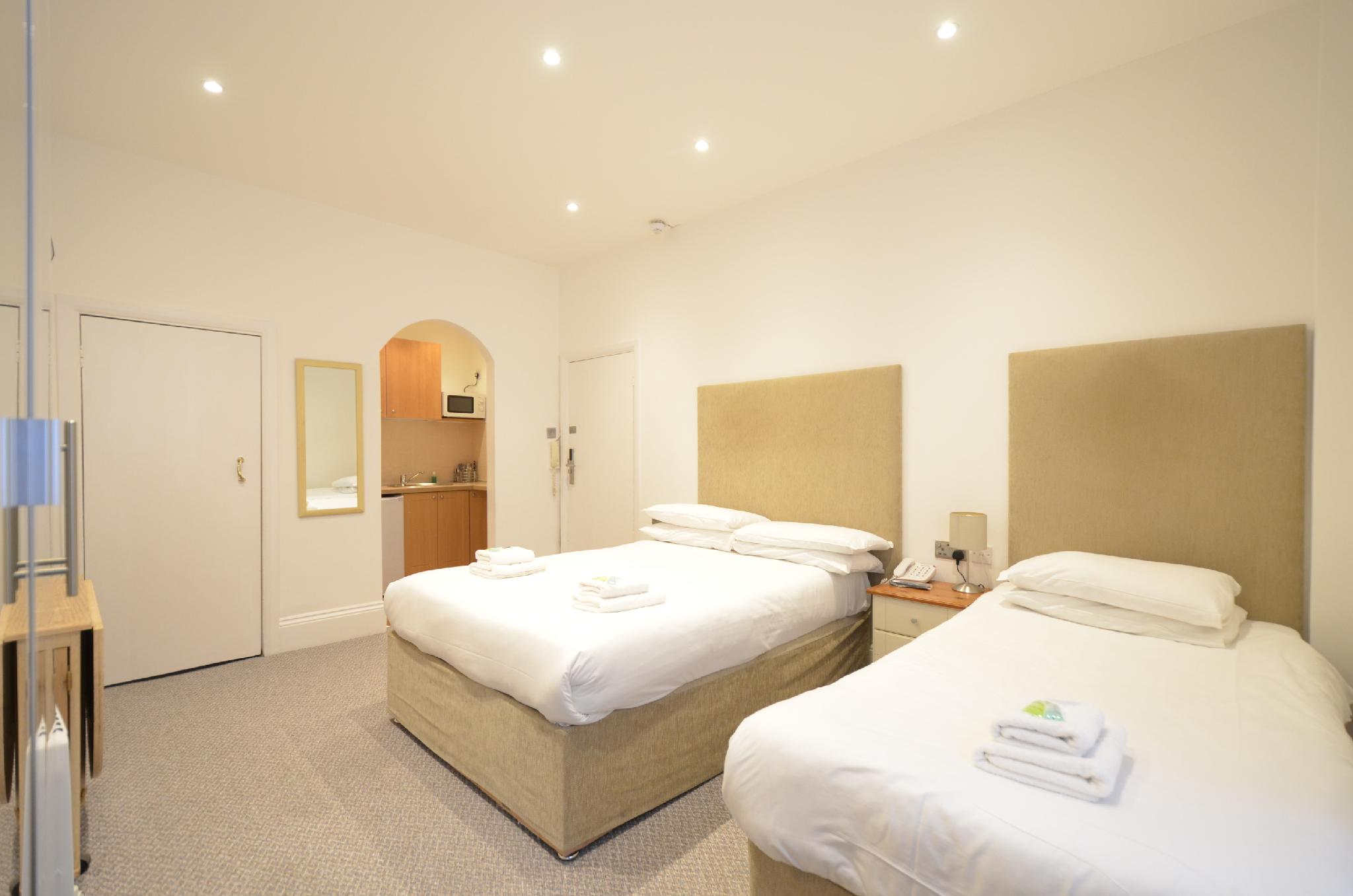 Comfort, Basement, Studio, Triple, 1 Double and 1 Single Bed