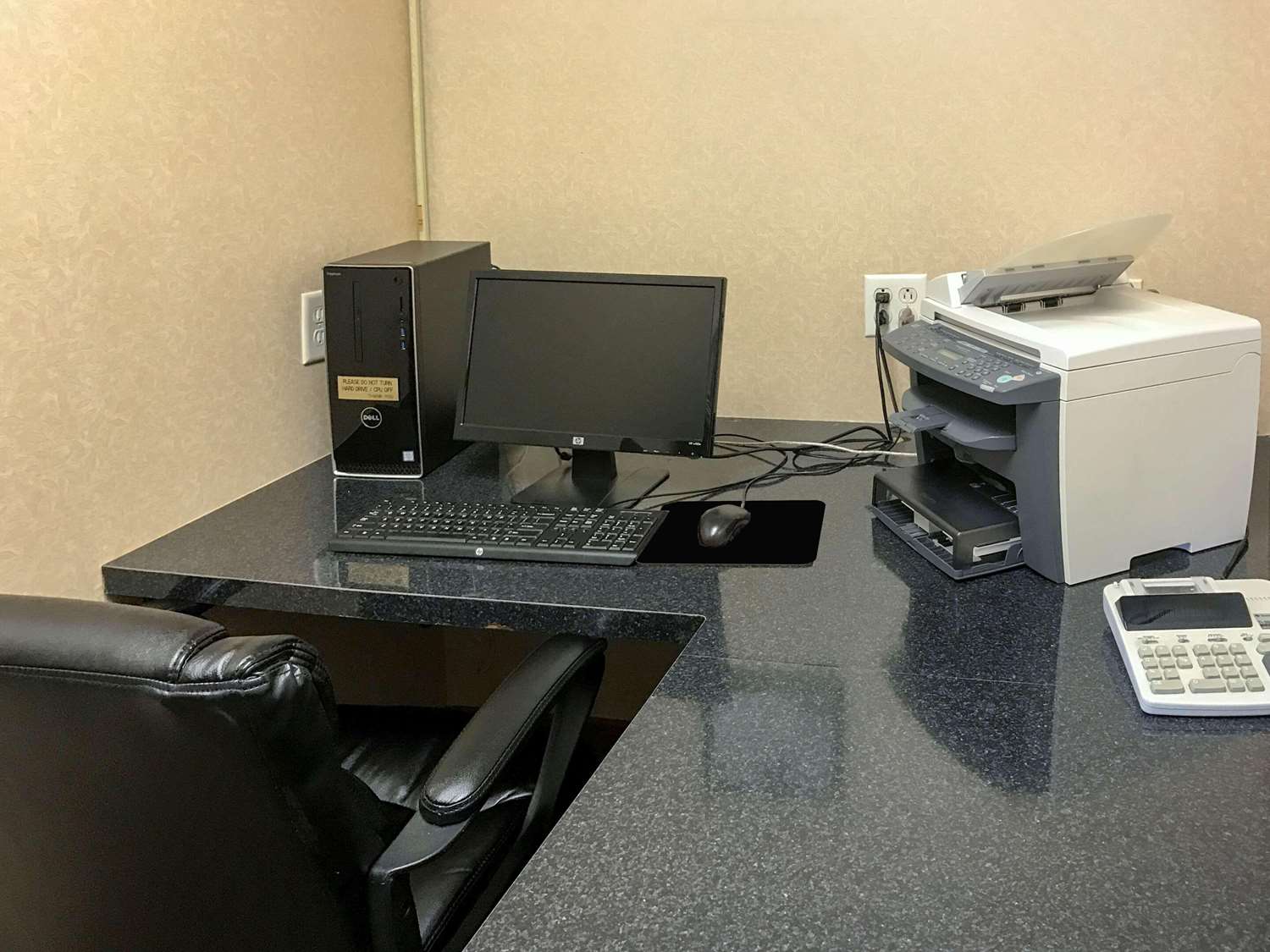 work area