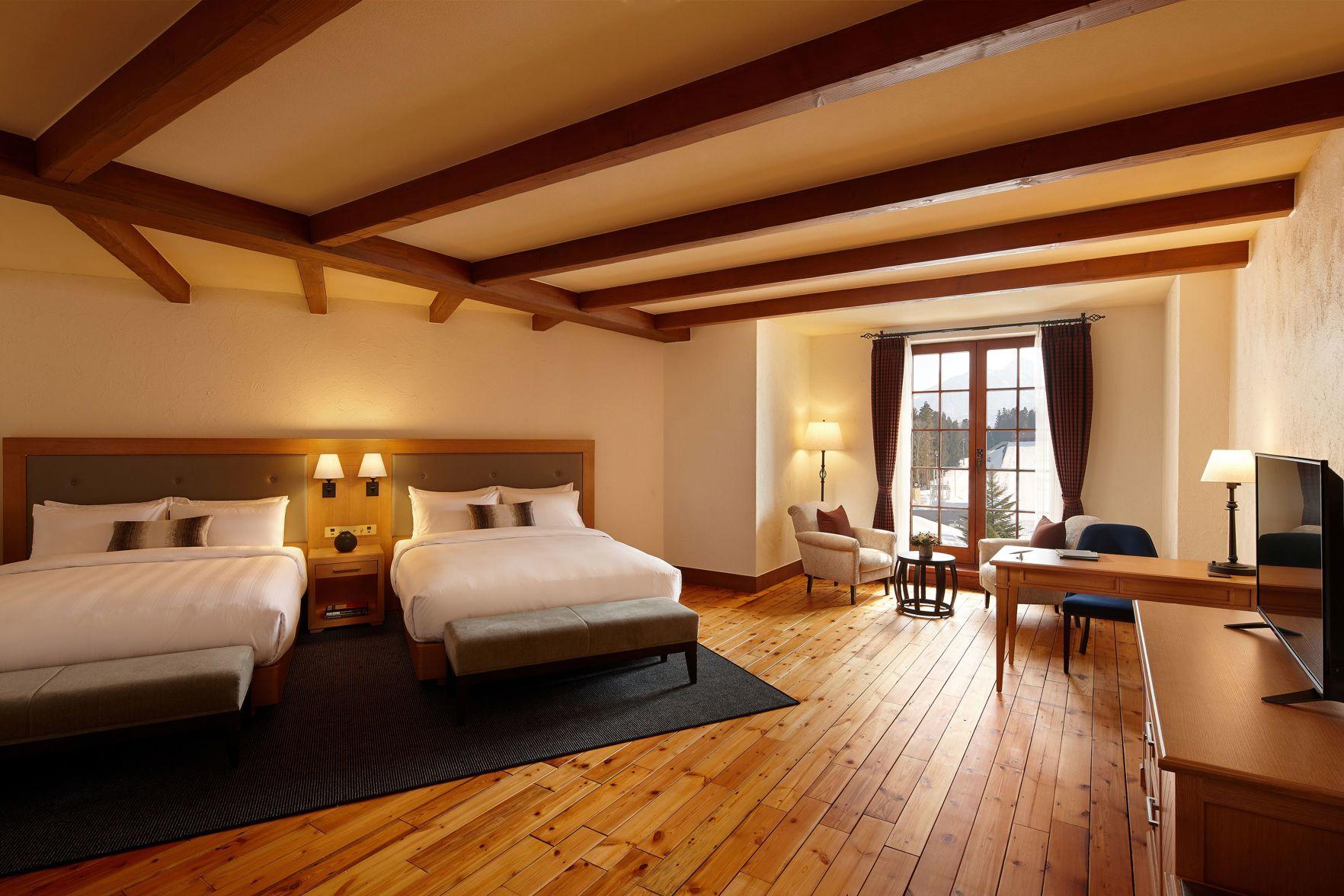 Deluxe, Lodge, 2 Beds