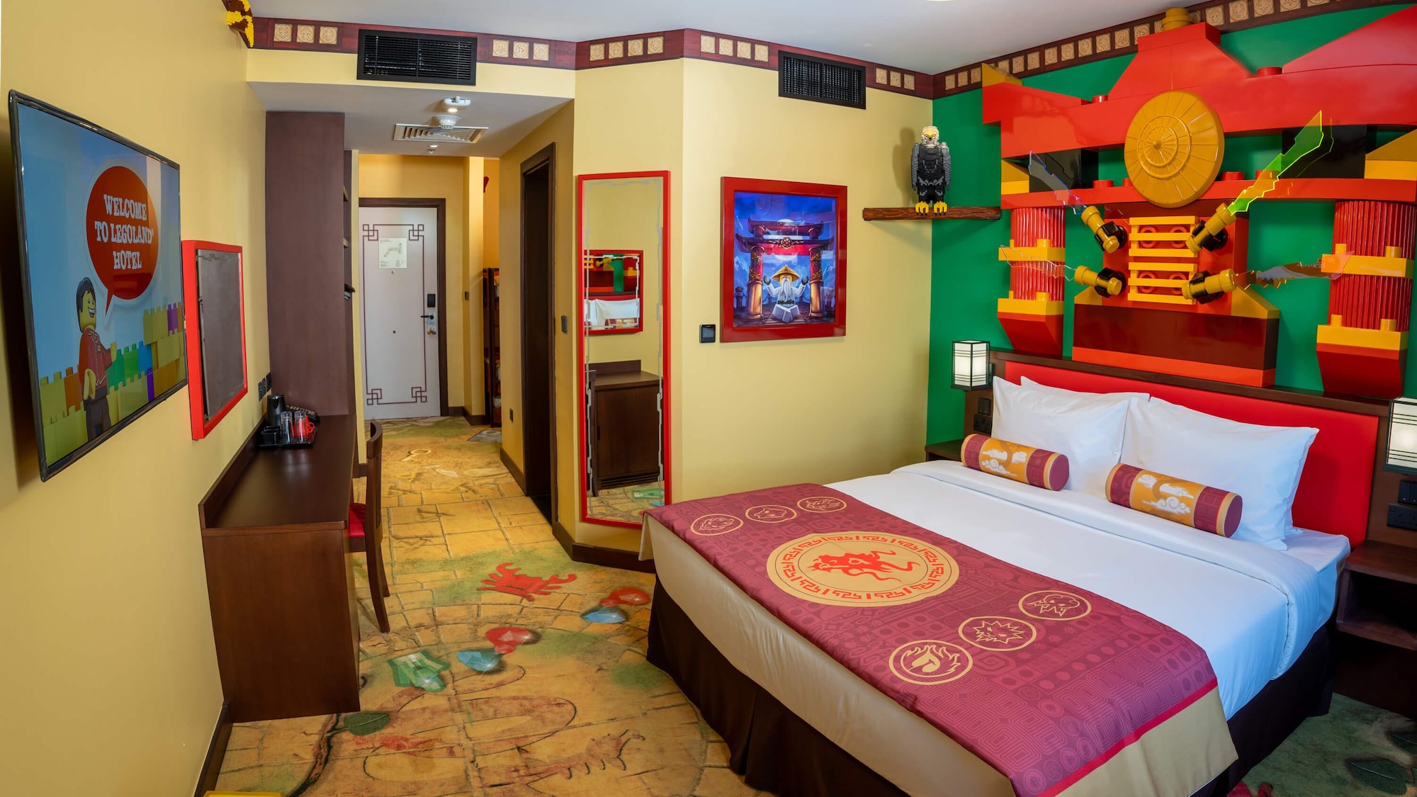 LEGO NINJAGO Themed Room WITH PARK ACCESS
