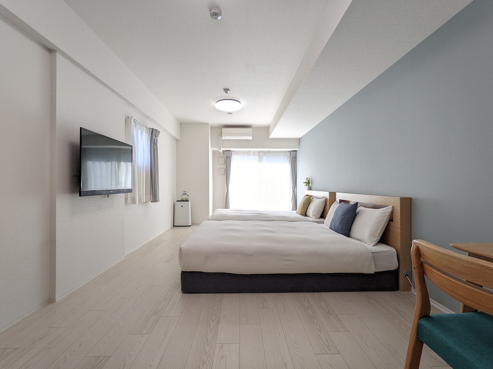 City, Apartment, 2 Double Beds