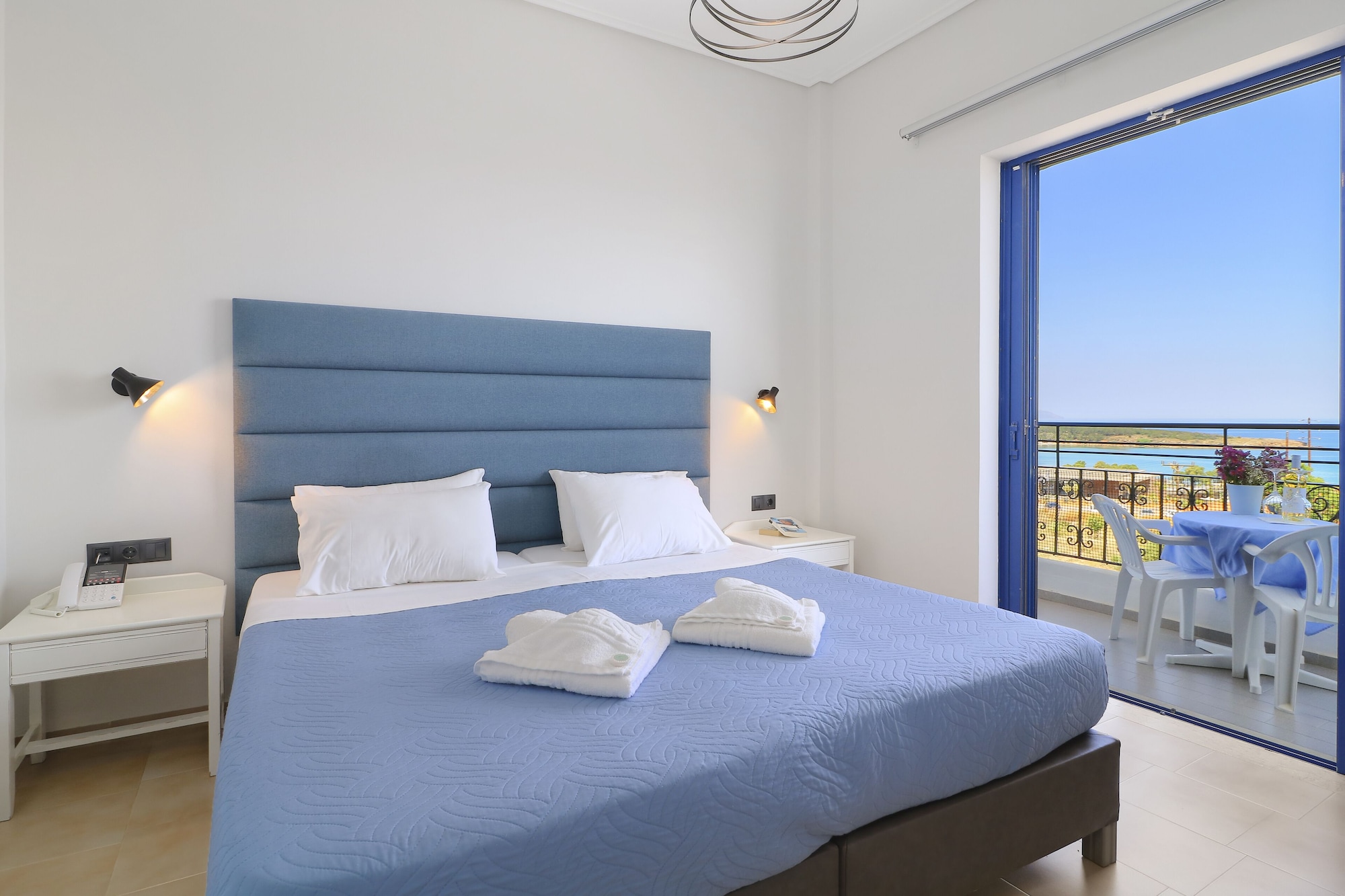 غرفة سوبيريور بسرير مزدوج بإطلالة على البحر، Alexis Hotel 9/10