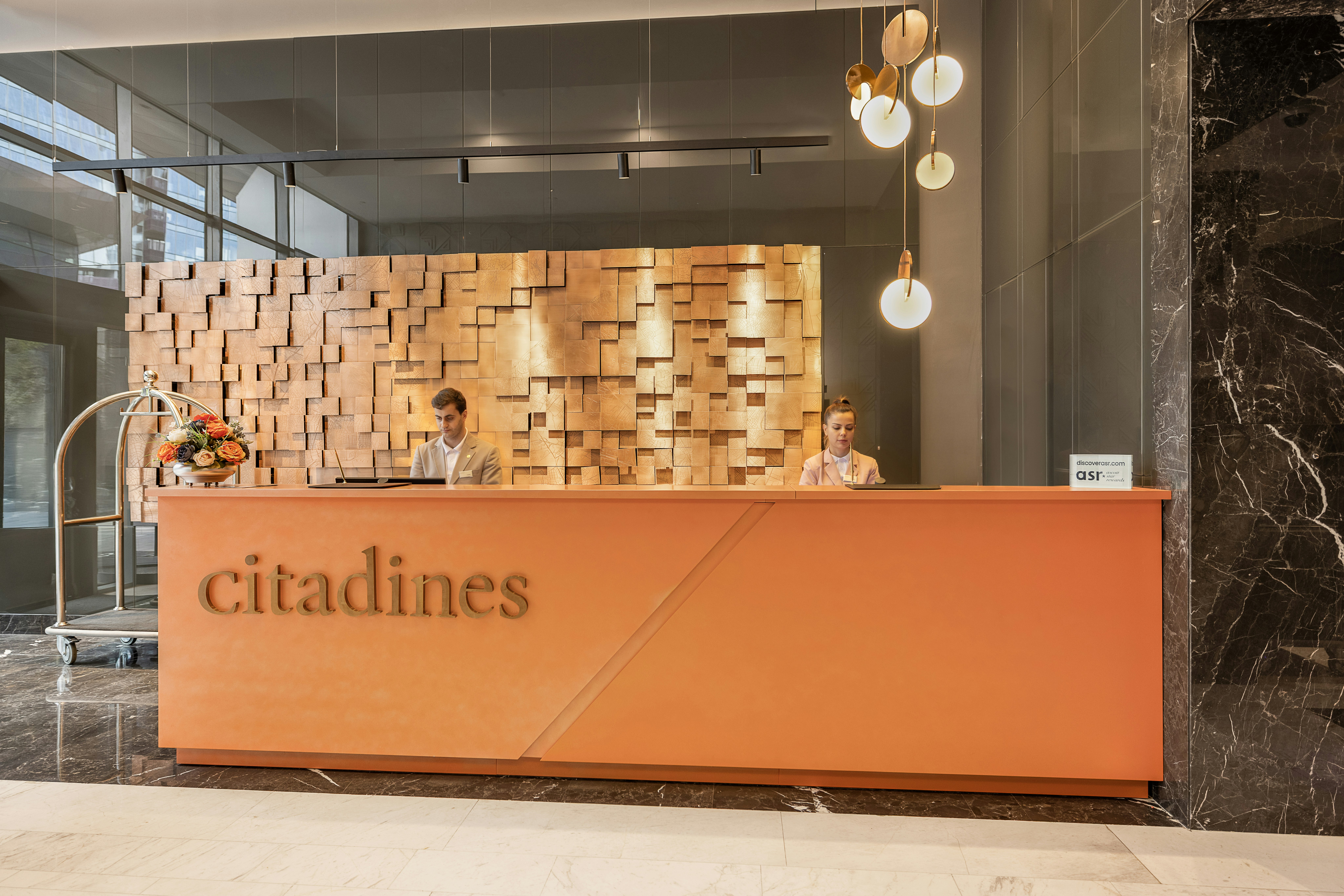 Lobby at Citadines Maslak Istanbul, SARIYER