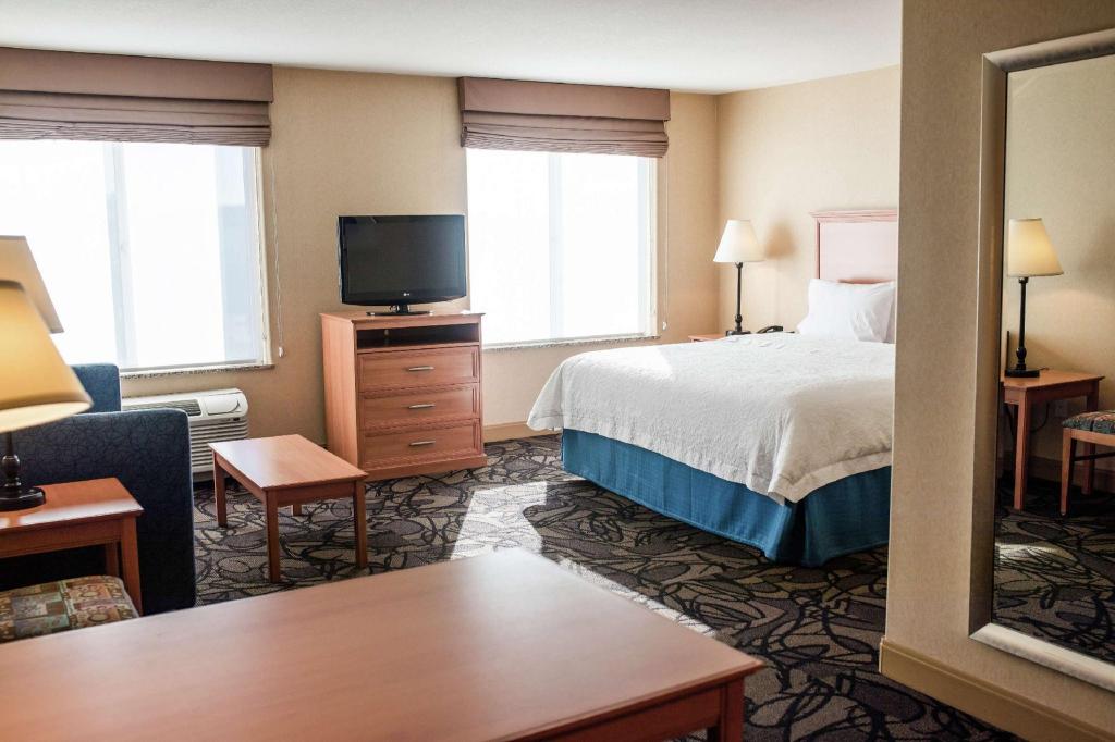 جناح بسرير كينج مع أريكة، Hampton Inn and Suites Lathrop 3/4