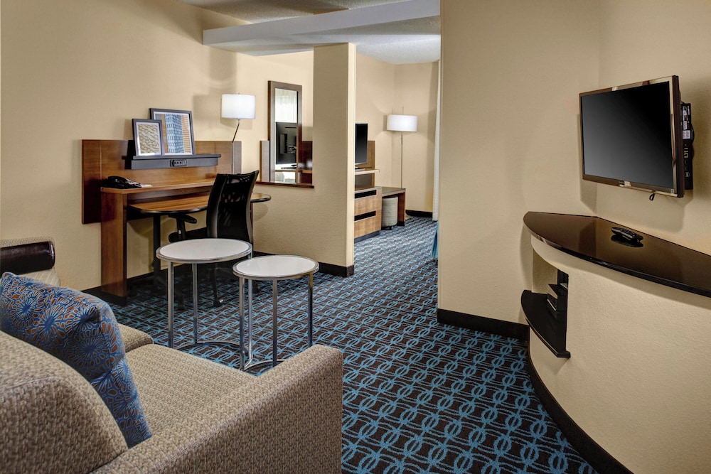 جناح بسرير كينج مع أريكة لذوي الإعاقة، Fairfield Inn Suites Atlanta Suwanee 2/2