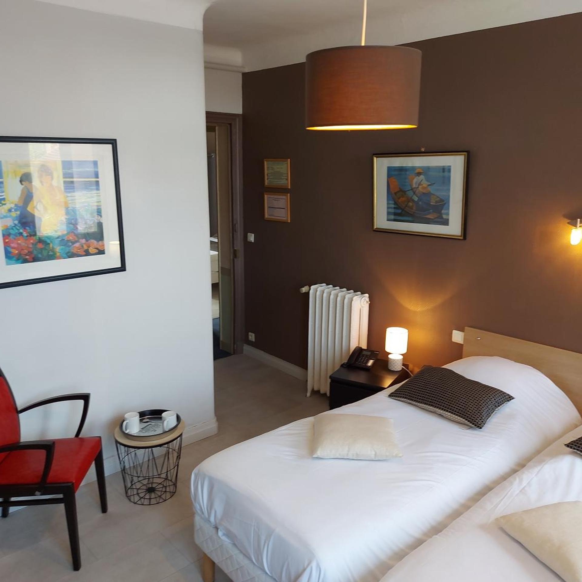 غرفة بسرير مزدوج، Hotel De La Paix 6/10