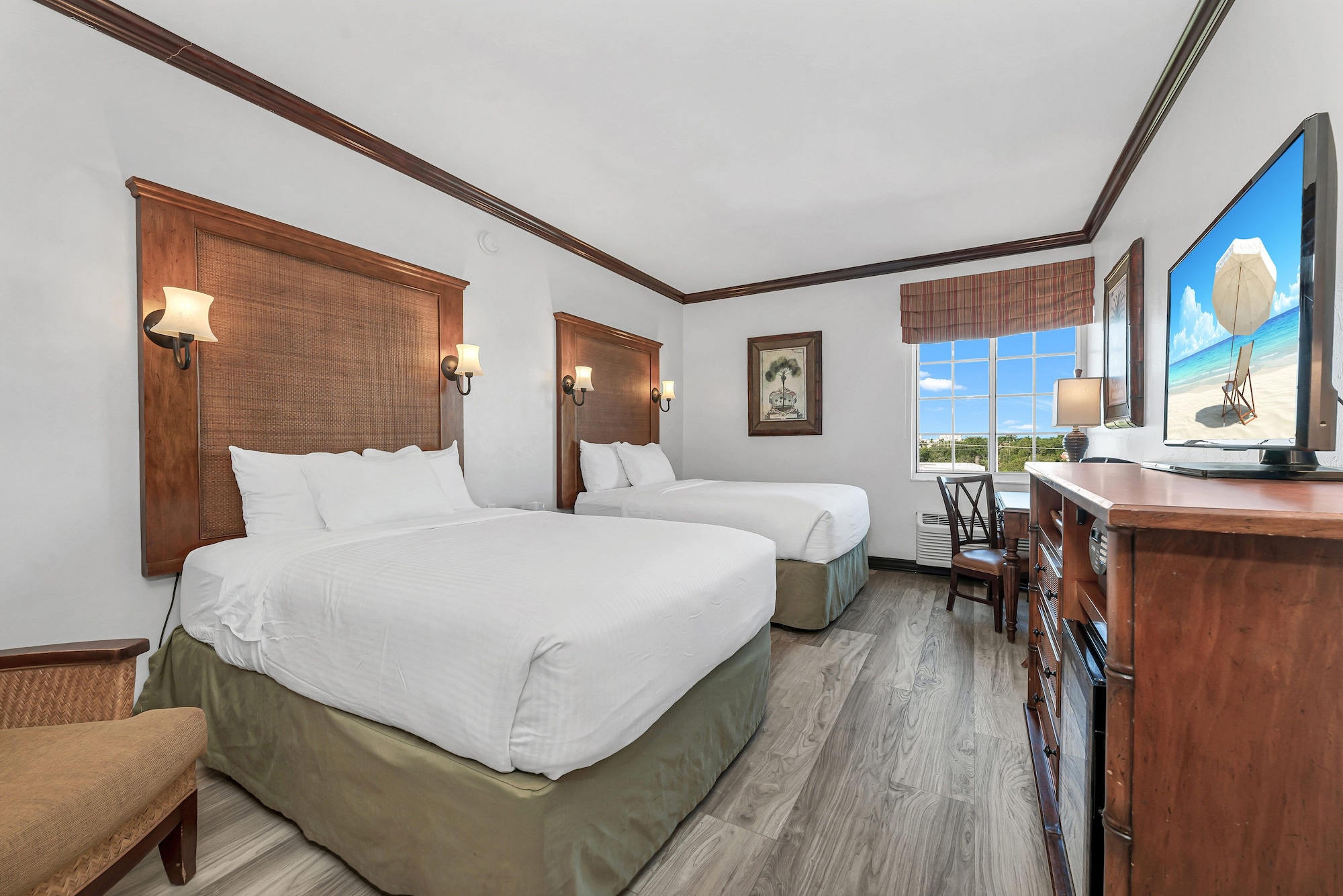ROOM, 2 DOUBLE BEDS, CITY VIEW