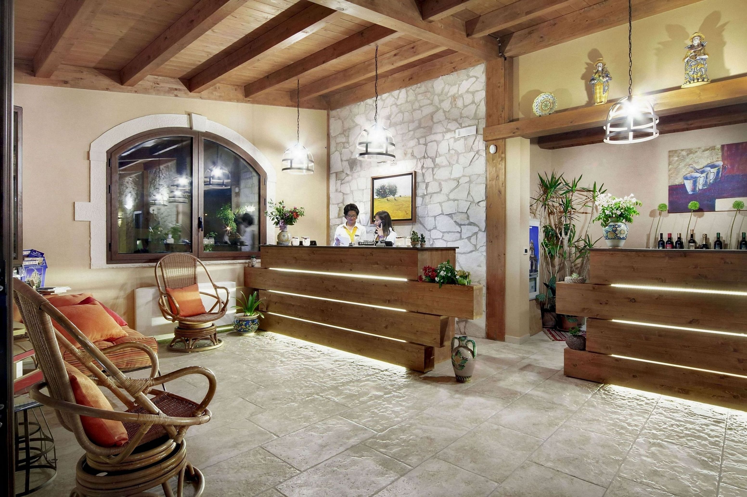 Lobby at Artemisia Resort, RAGUSA