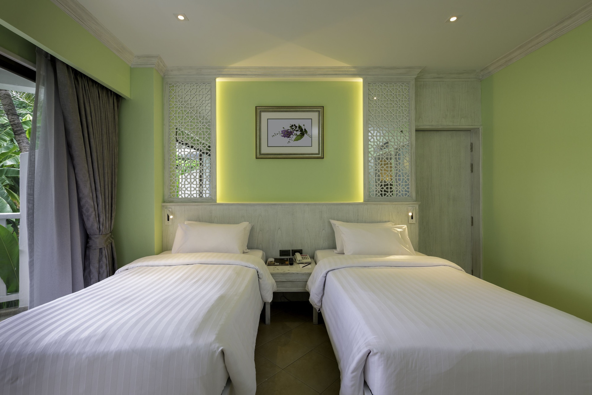 غرفة سوبيريور بسريرين منفصلين بإطلالة على الحديقة، Aonang Villa Resort 4/6