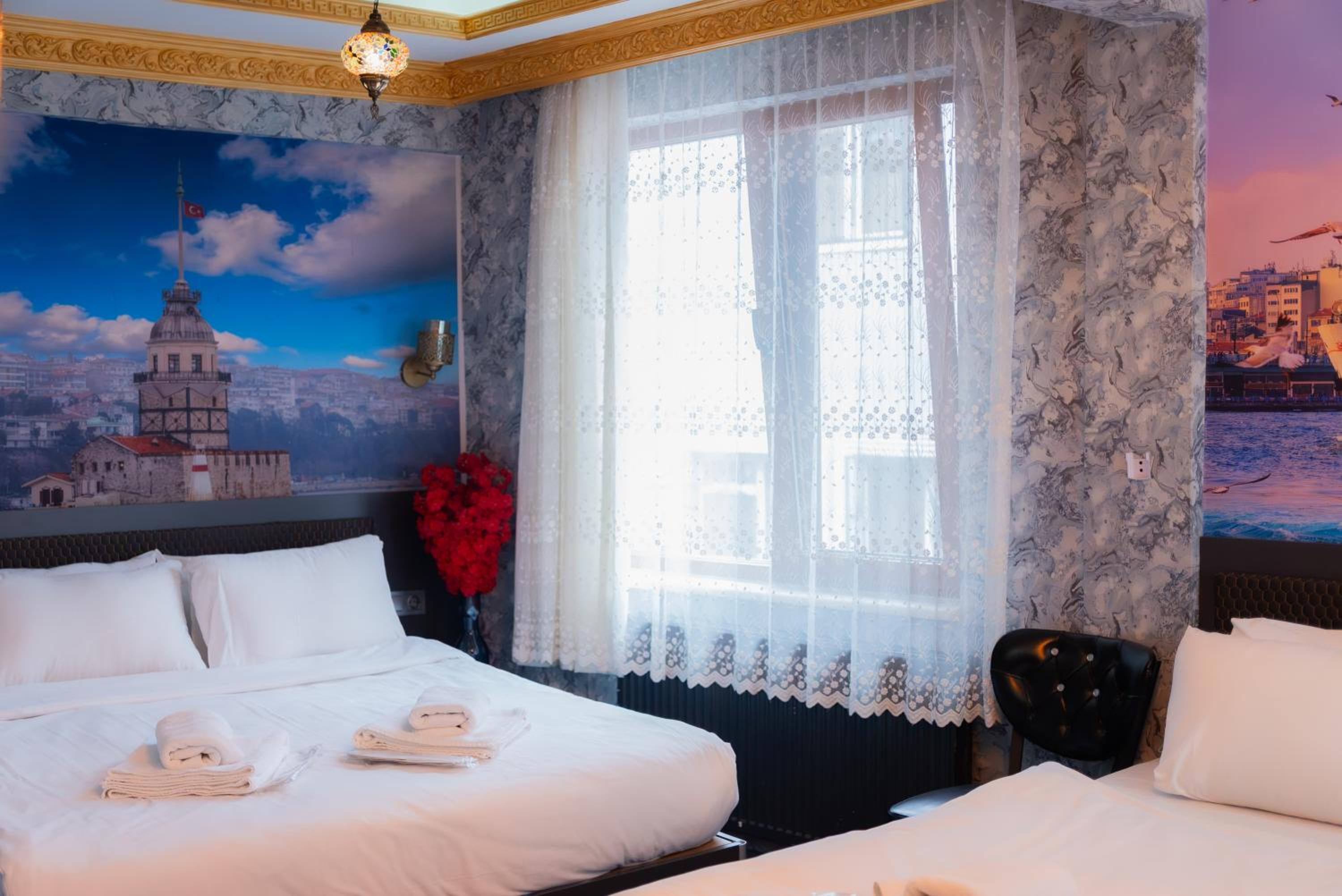 غرفة ديلوكس رباعية، Golden Horn Park Hotel 2/8
