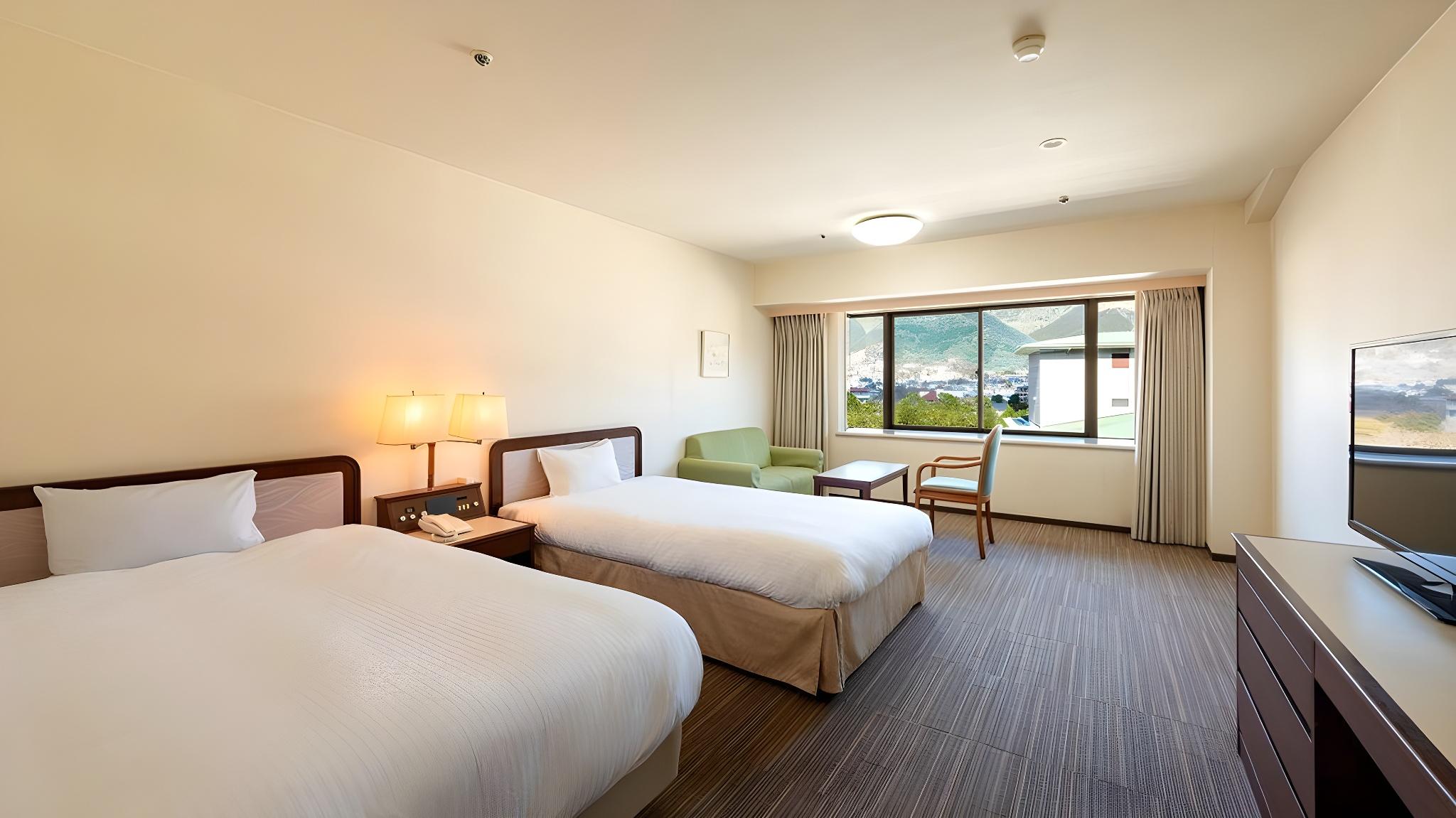 Western, Standard, Twin Beds, South Side, Annex