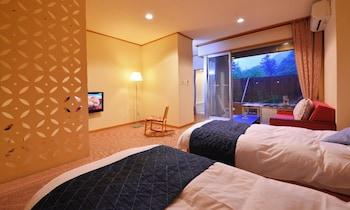 Semi Room, 2 Semi Double Beds, Outdoor Bath