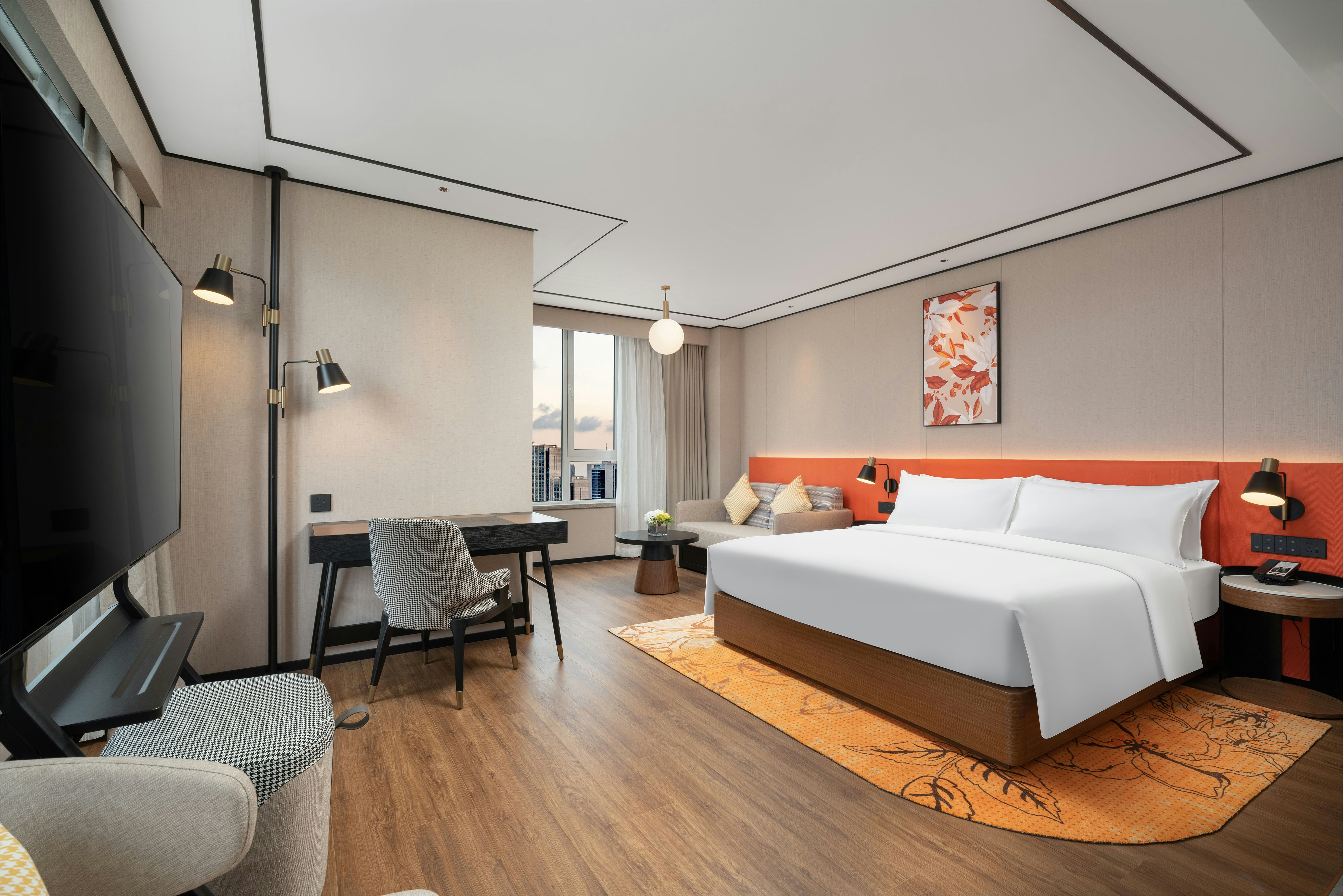 DELUXE, KING BED, SOFA