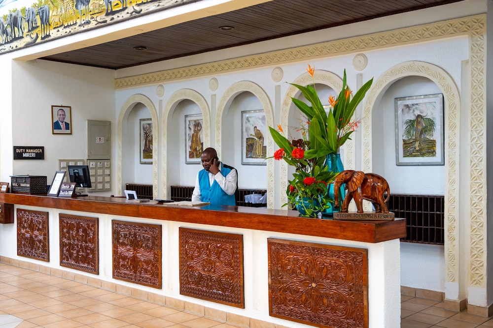 Lobby at DIANI SEA RESORT, DIANI BEACH