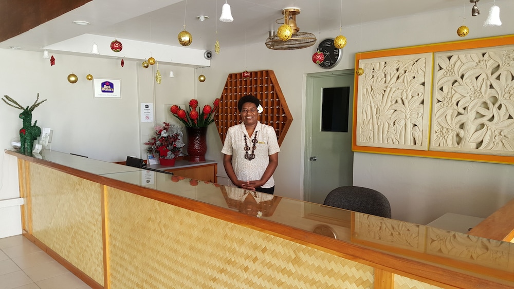 Lobby at Hexagon International Hotel, NADI